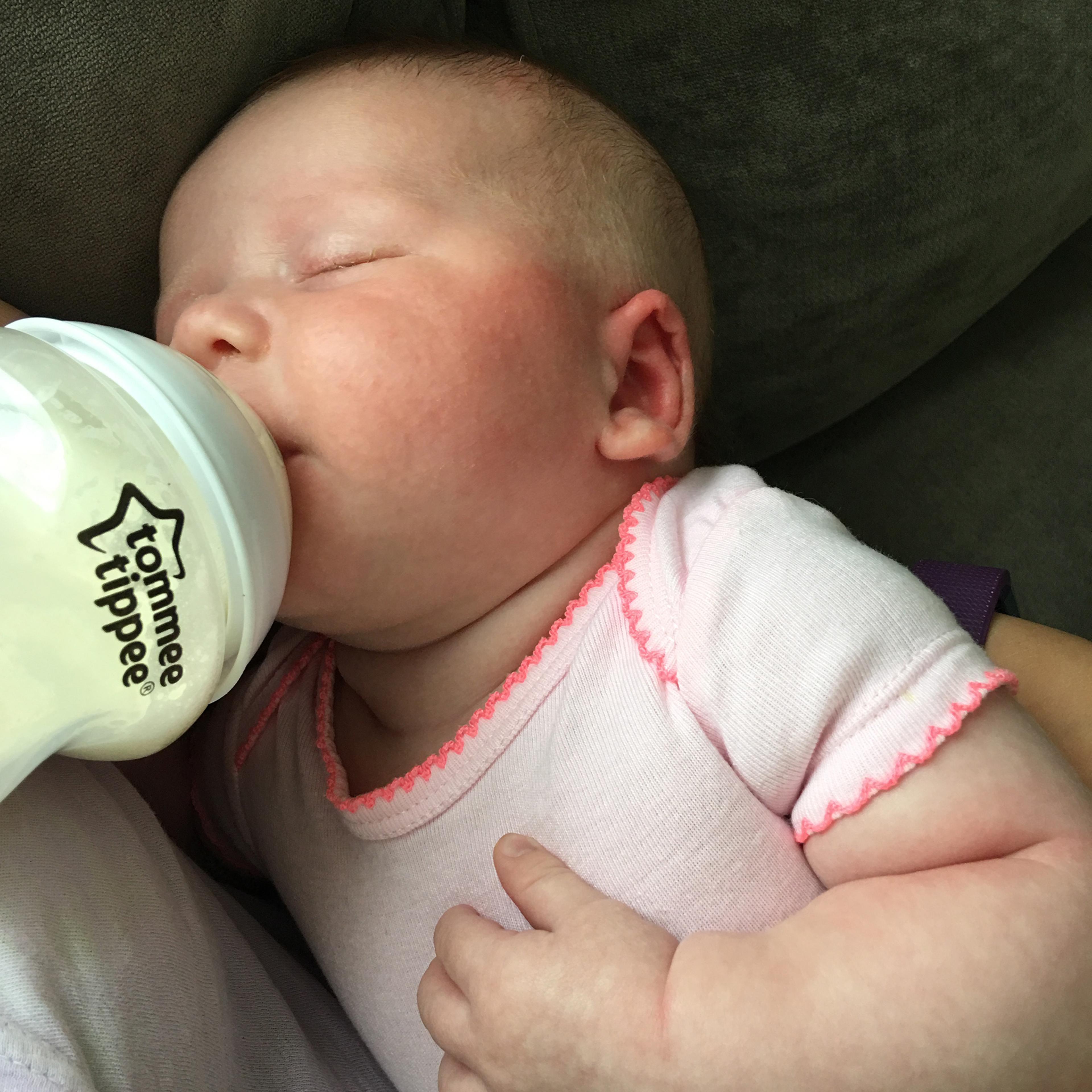 Makayla at 6 weeks old
