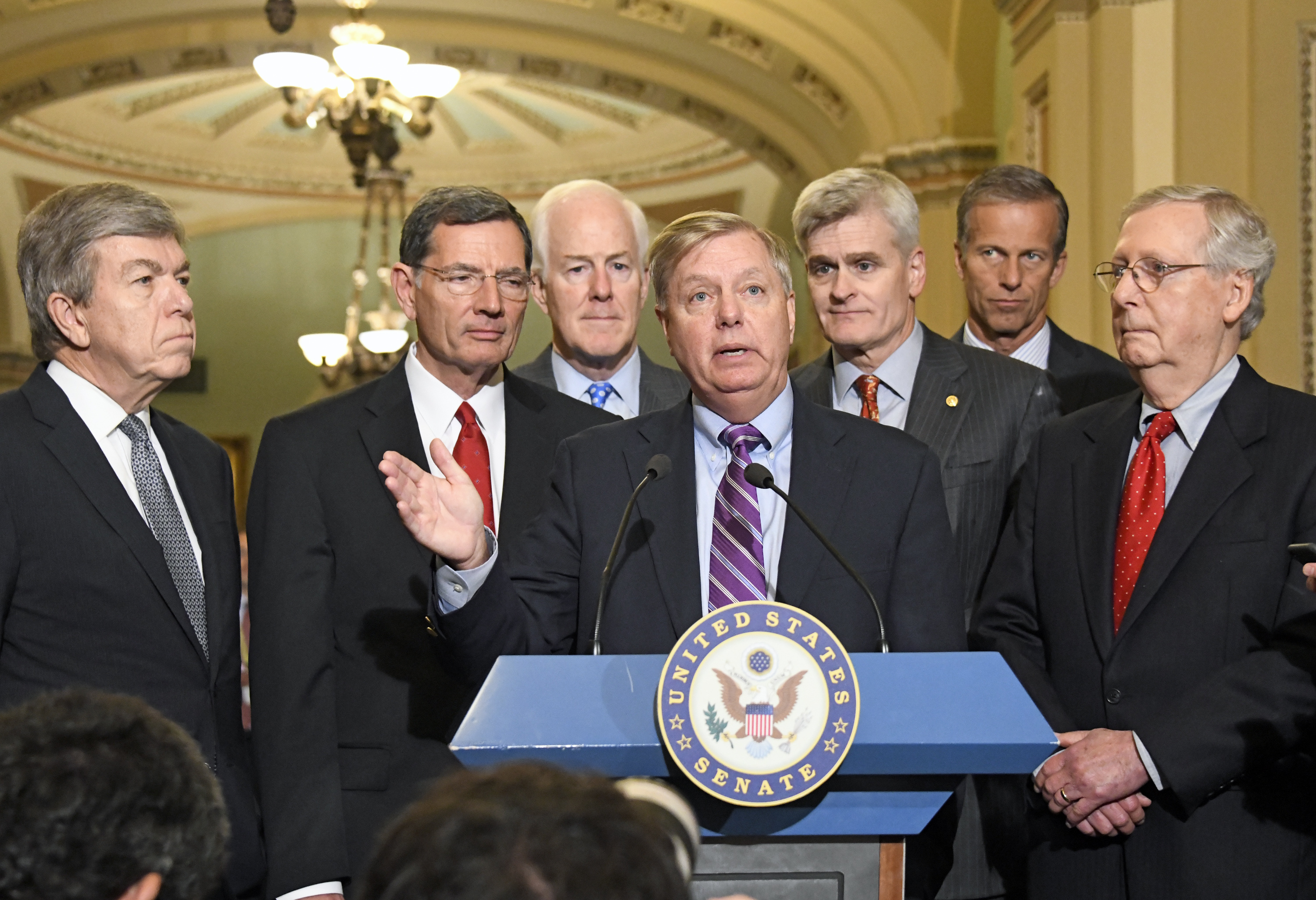 Republican Press Conference after Weekly Party Luncheon