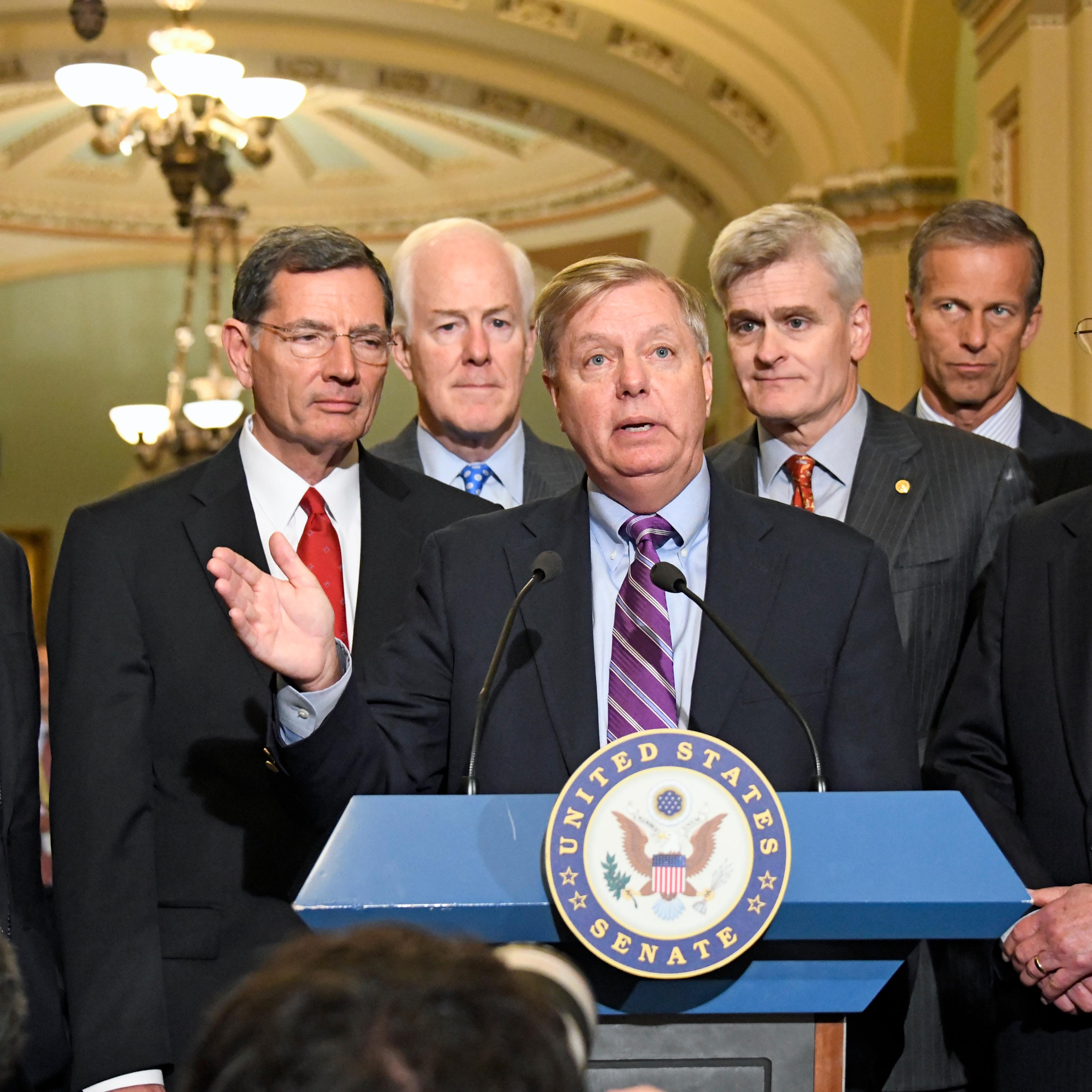 Republican Press Conference after Weekly Party Luncheon