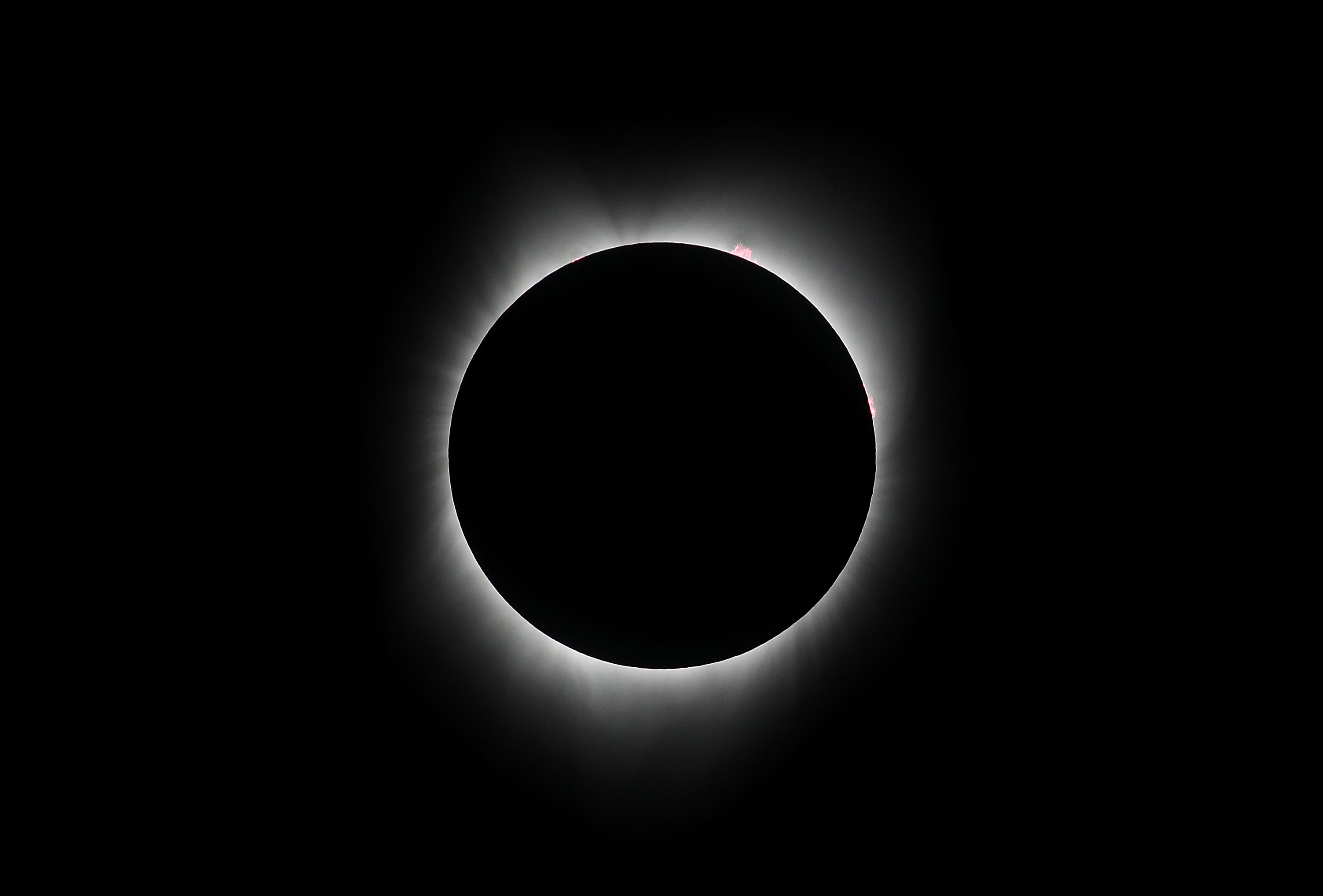 Solar Eclipse Visible Across Swath Of U.S.