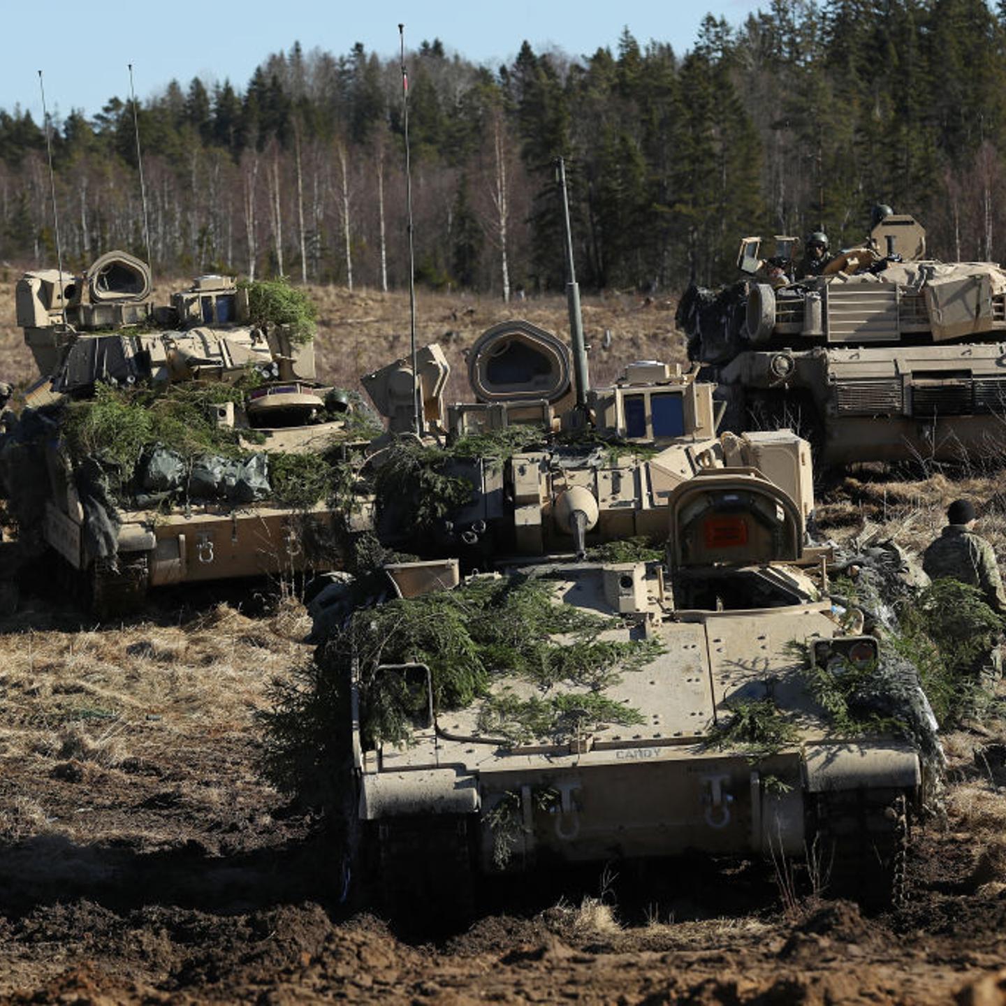 US Troops Participate In Estonia Exercises