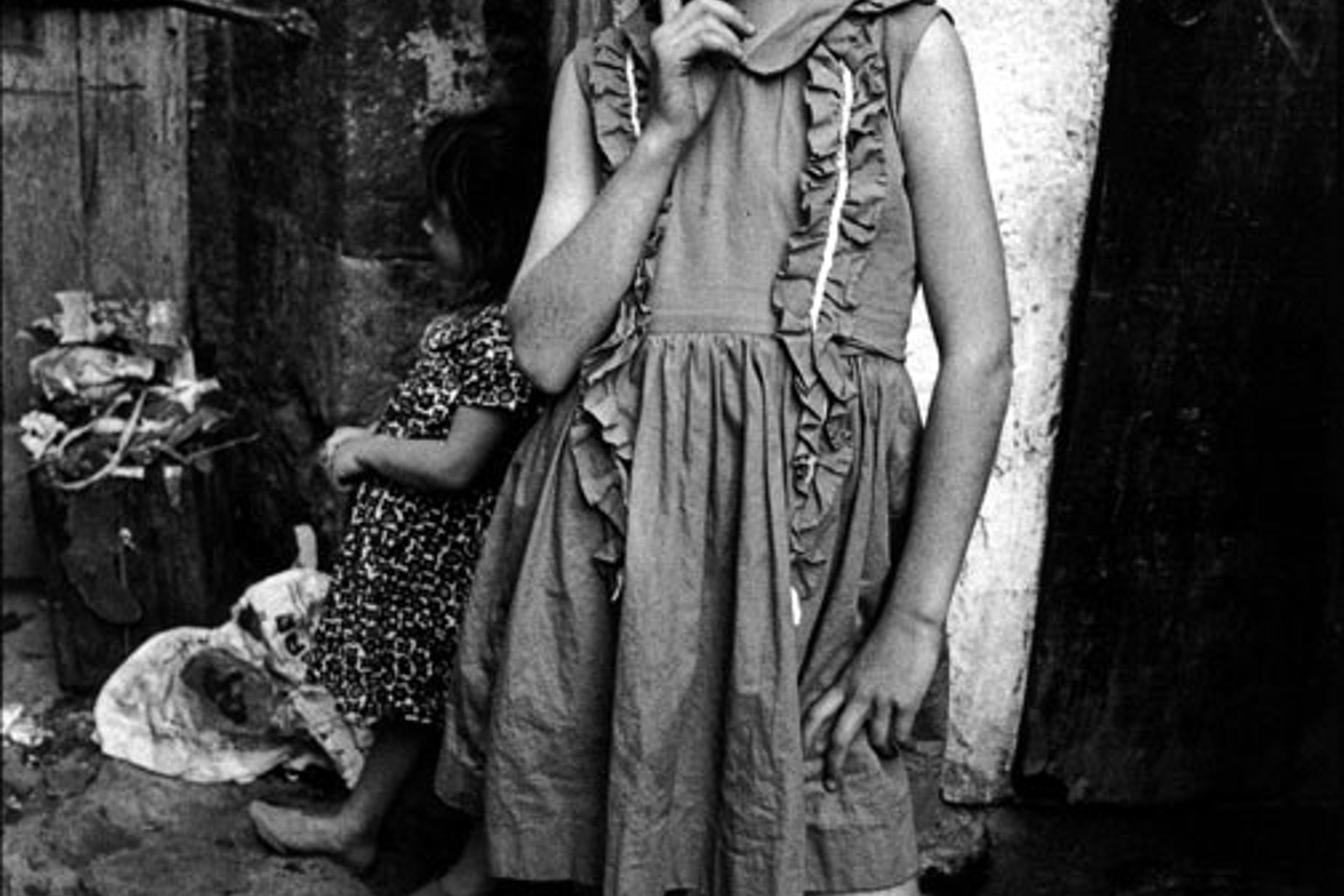 Beautiful Emine posing, Trabzon, Turkey 1965