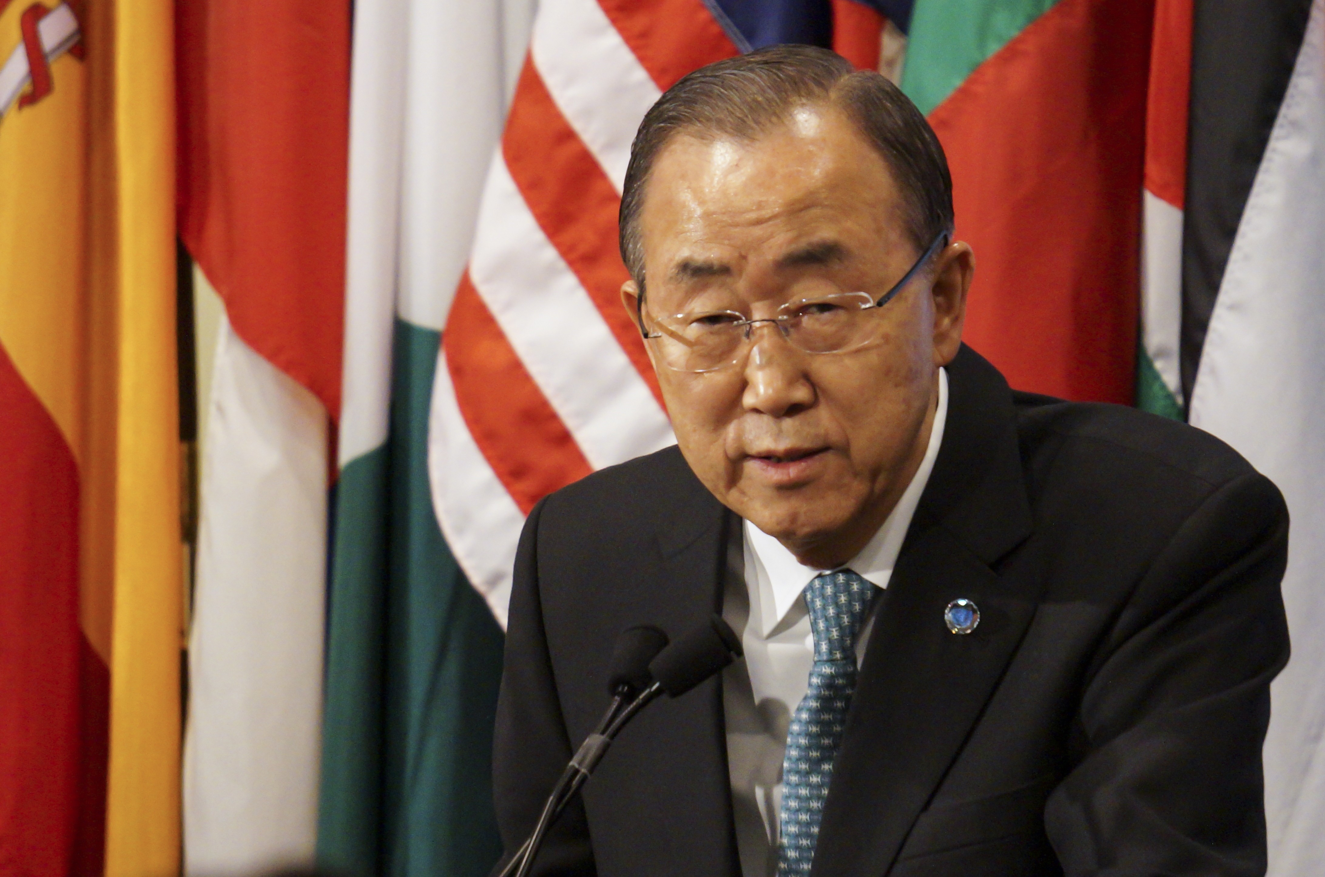 UN Secretary General Ban Ki-moon