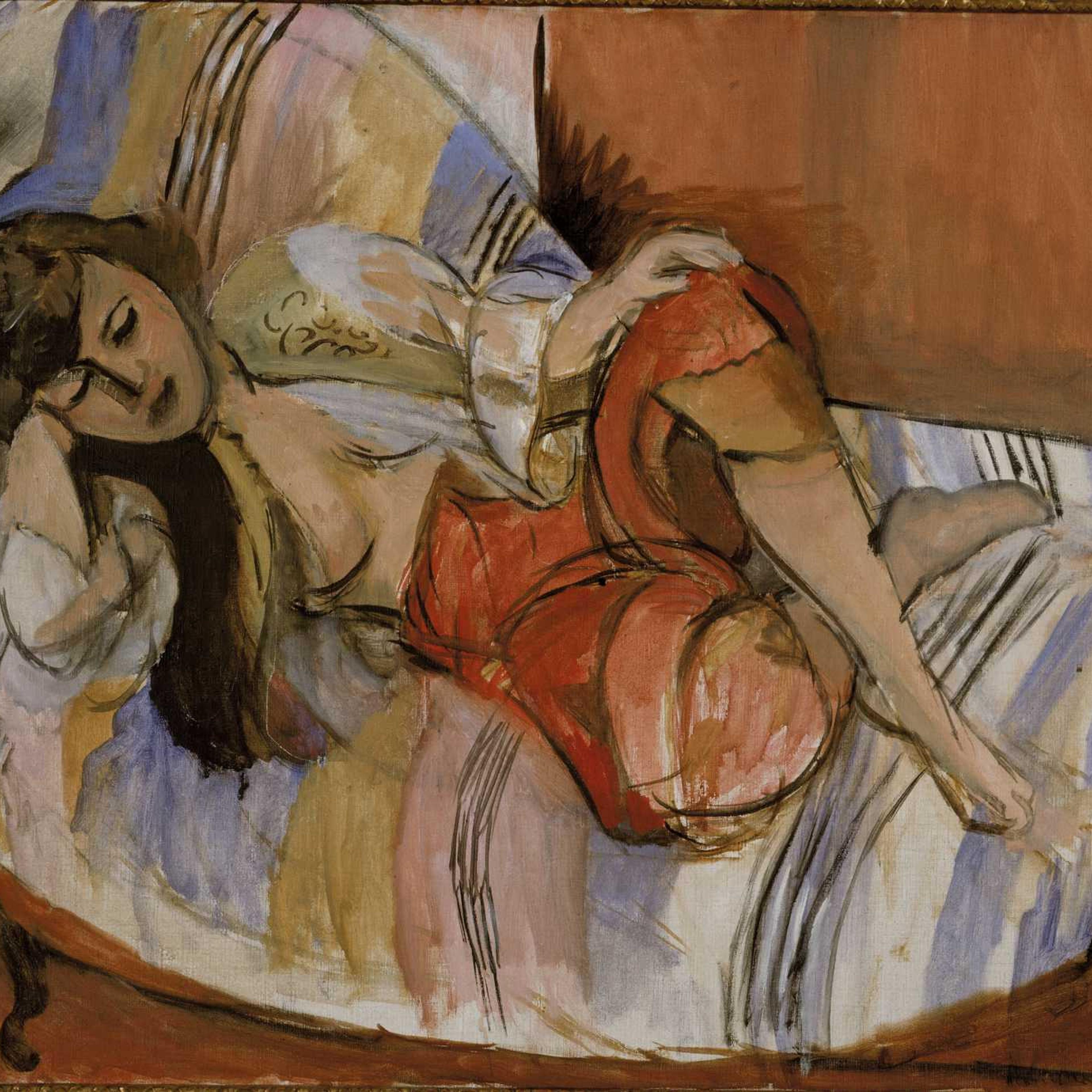 The 1921 painting <i>Odalisque</i> by Henri Matisse, one of the artists whose works is believed to have been retrieved after being seized by the Nazis