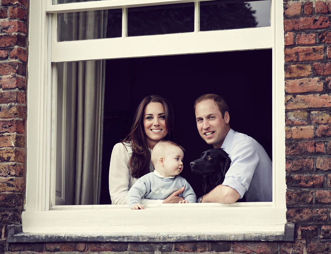 Duke and Duchess of Cambridge and Prince George