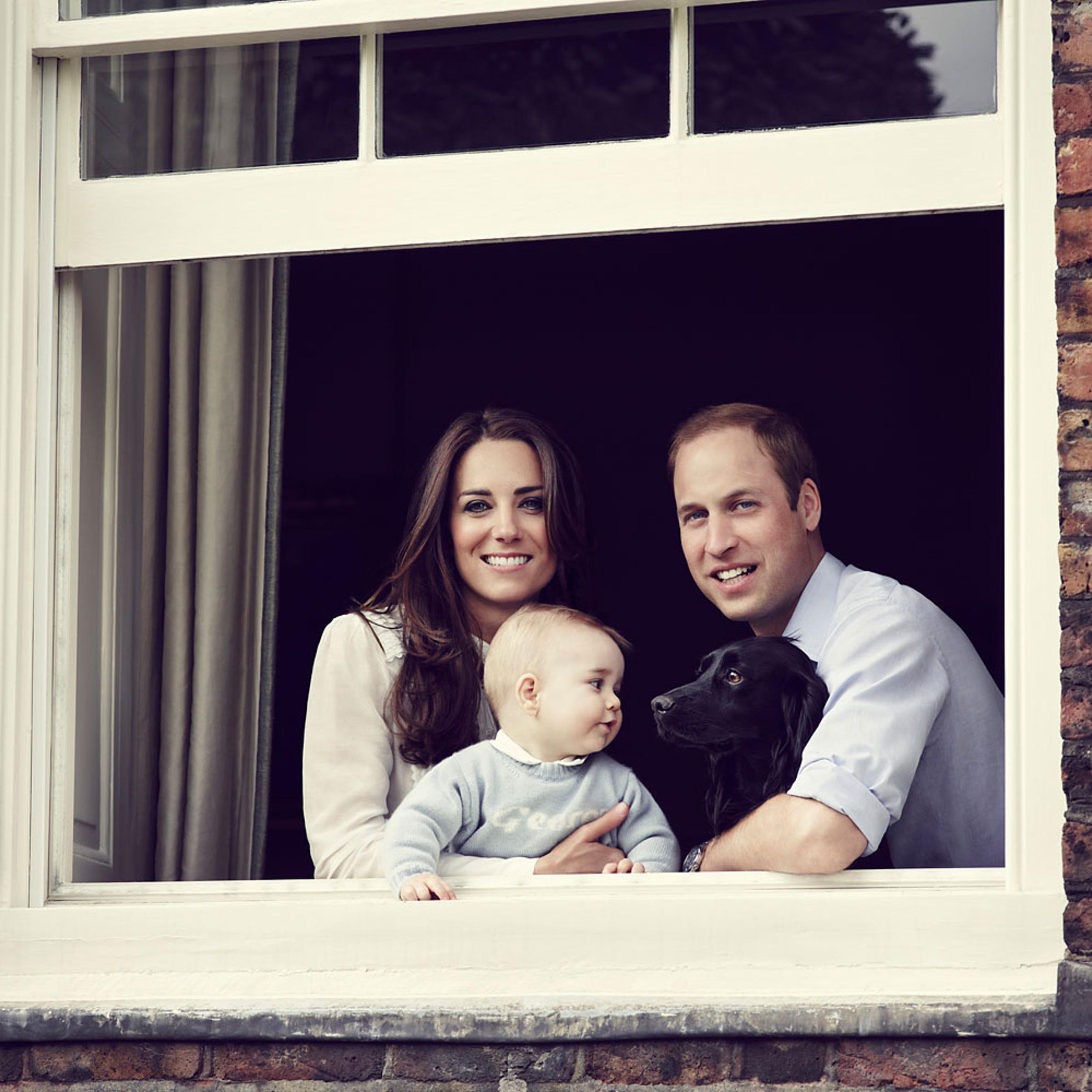 Duke and Duchess of Cambridge and Prince George