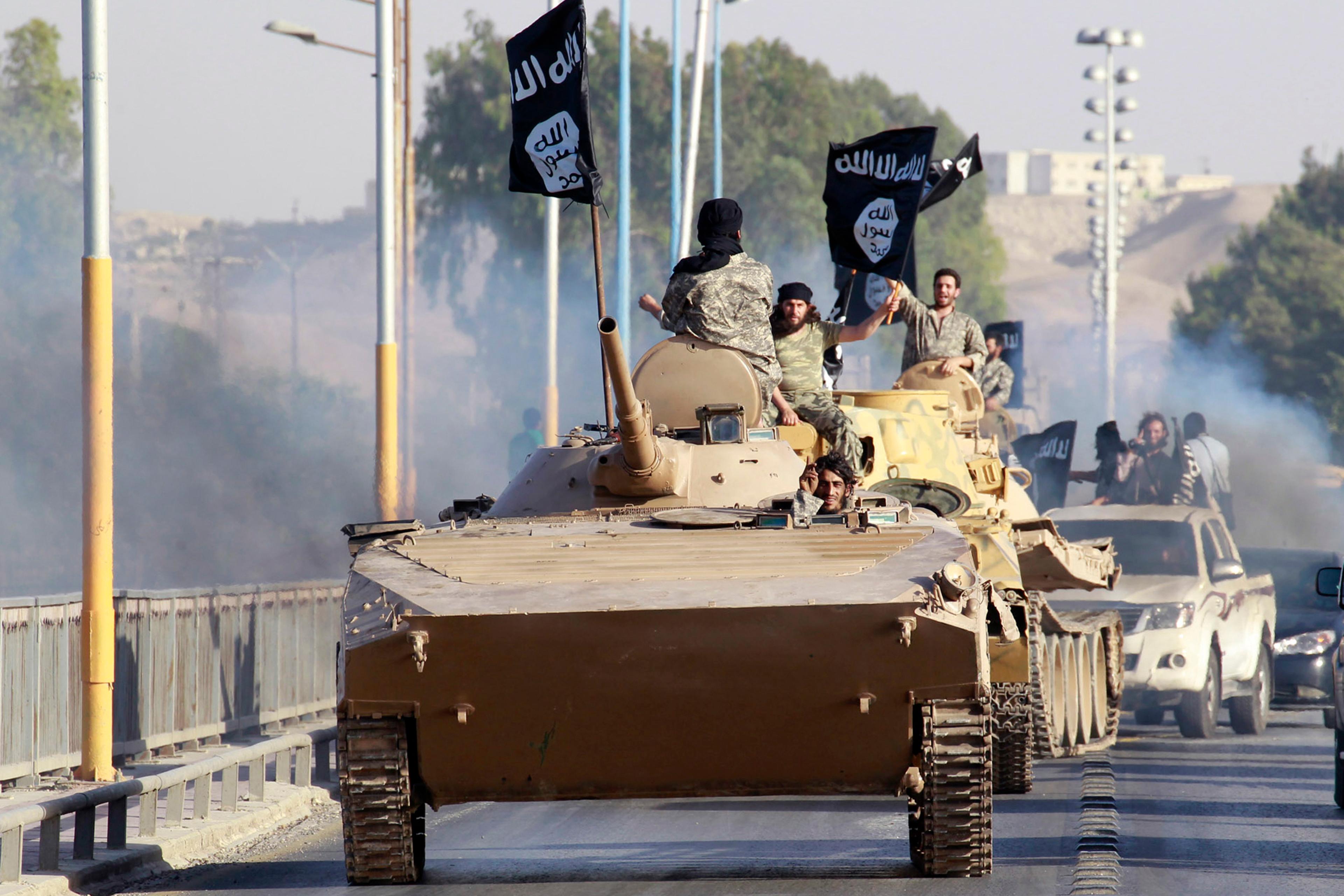 ISIS Militants Raqqa Syria