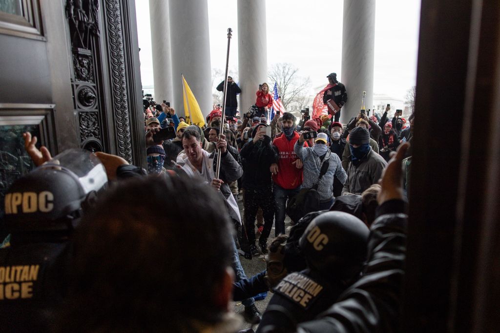 Trump supporters storm Capitol building in Washington