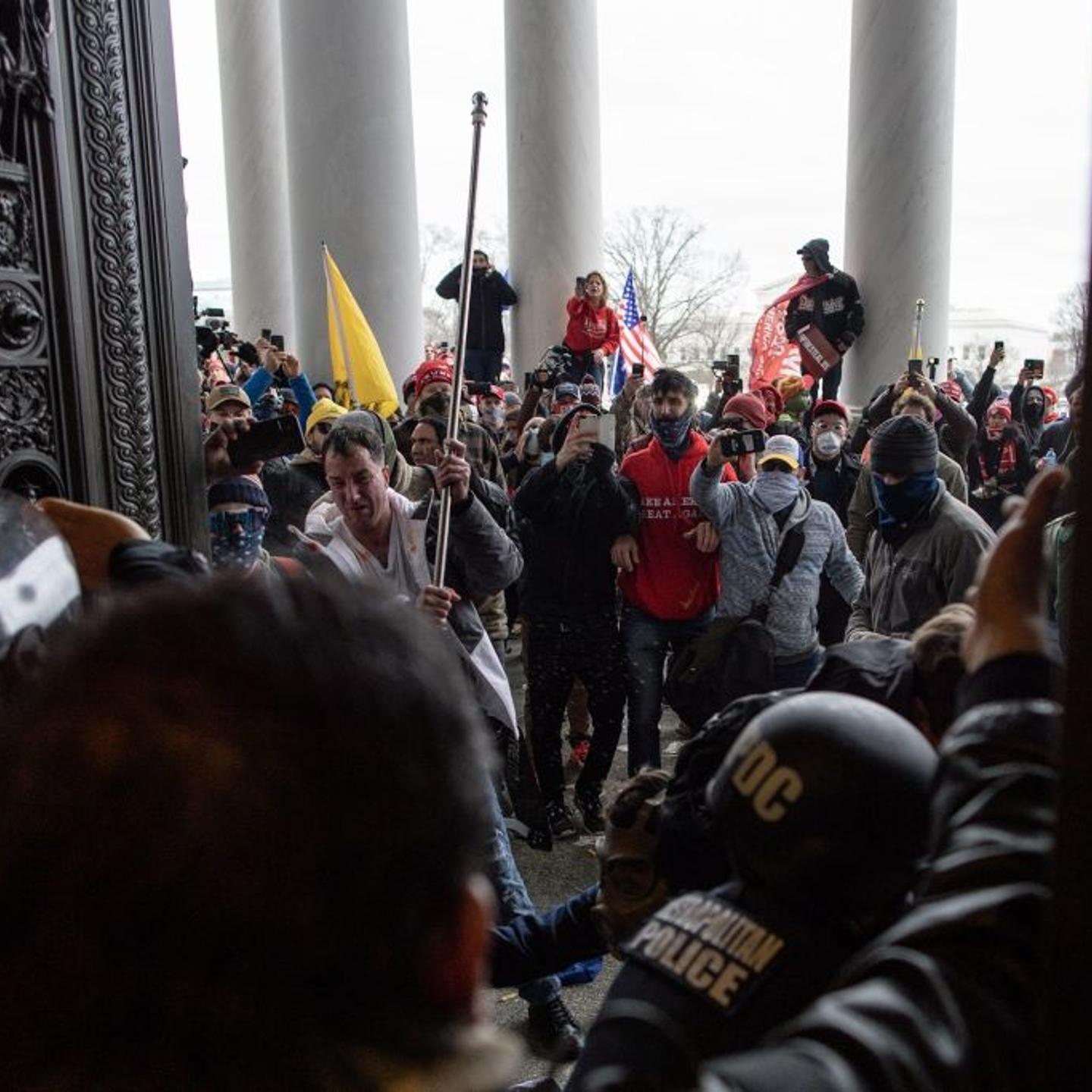 Trump supporters storm Capitol building in Washington