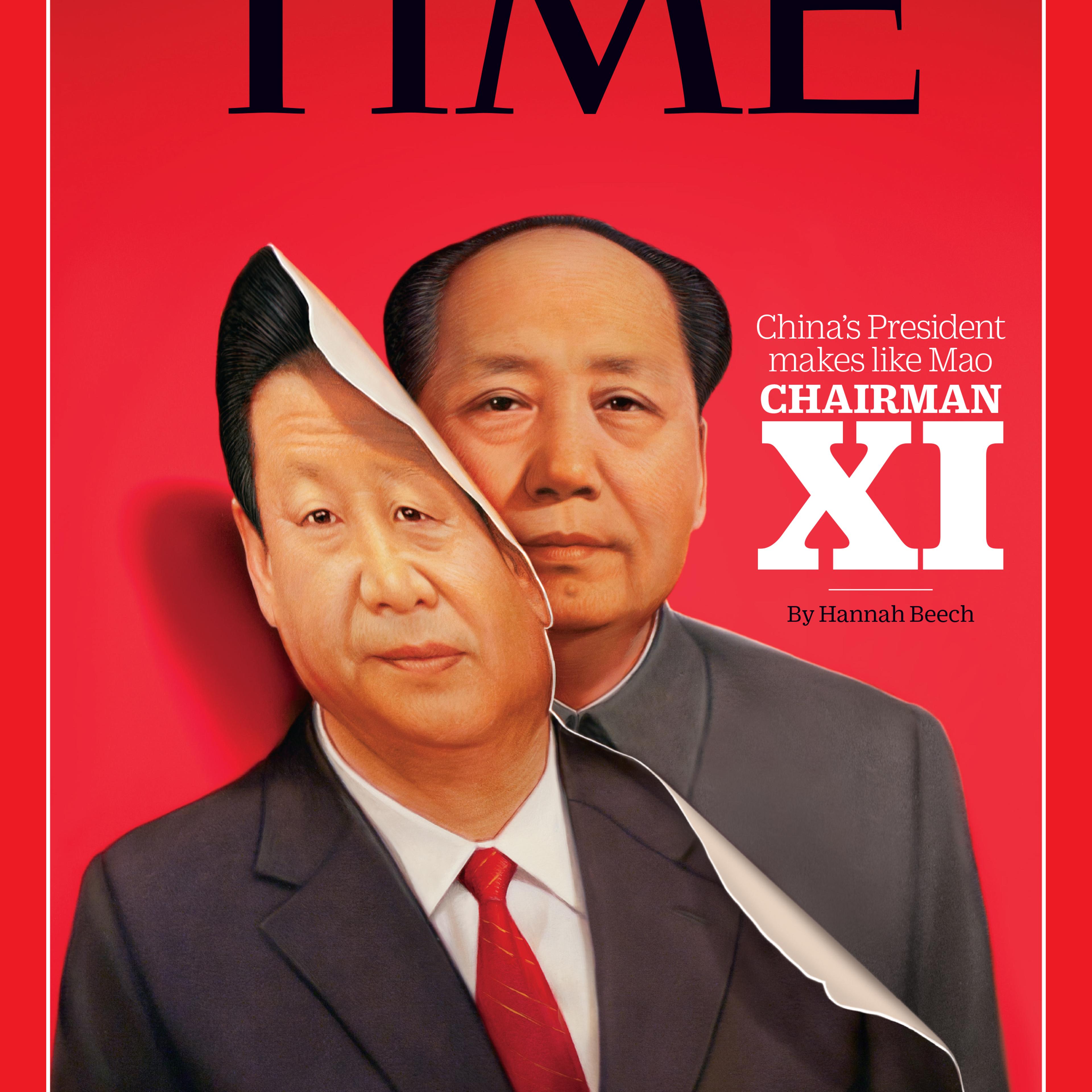 Xi Jinping as Mao Cover