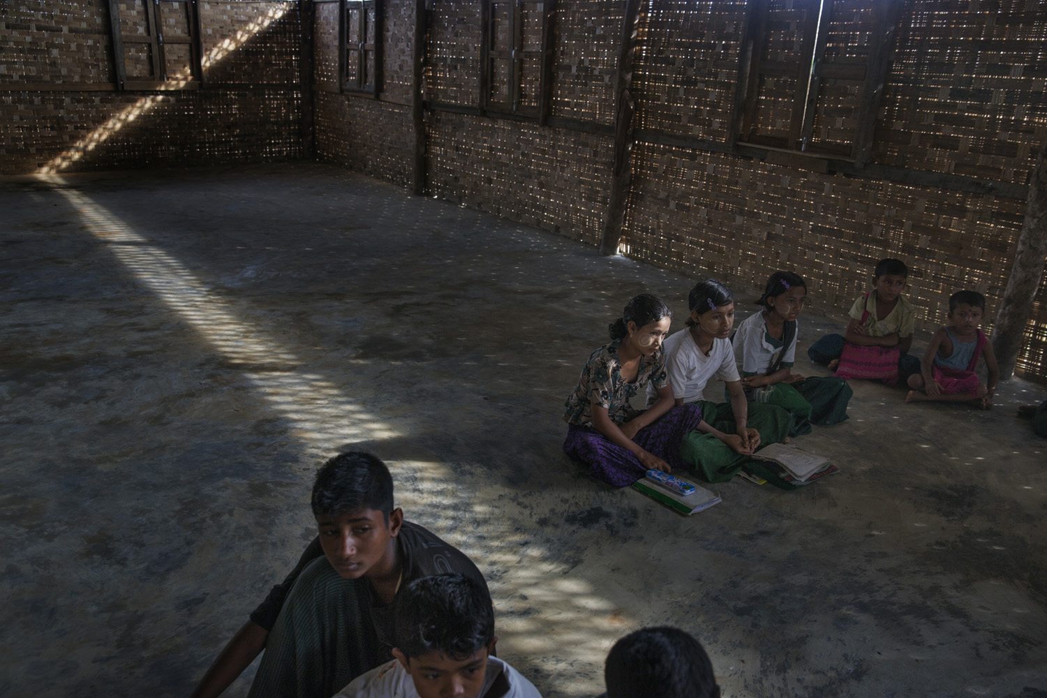 Rohingye people, a Muslim population, living in Rakhine State on the northwest coast of Burma have been restricted to their villages and placed in Internally Displaced Peoples (IDP) camps by the Burmese government. They have been the victims of persecuti