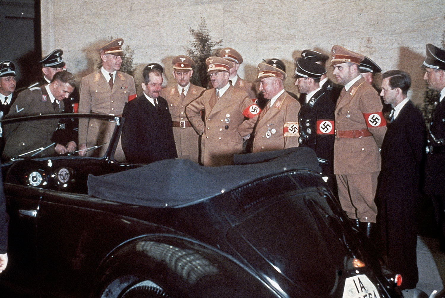 Adolf Hitler at 50: Color Photos From a Despot's Birthday, April 1939