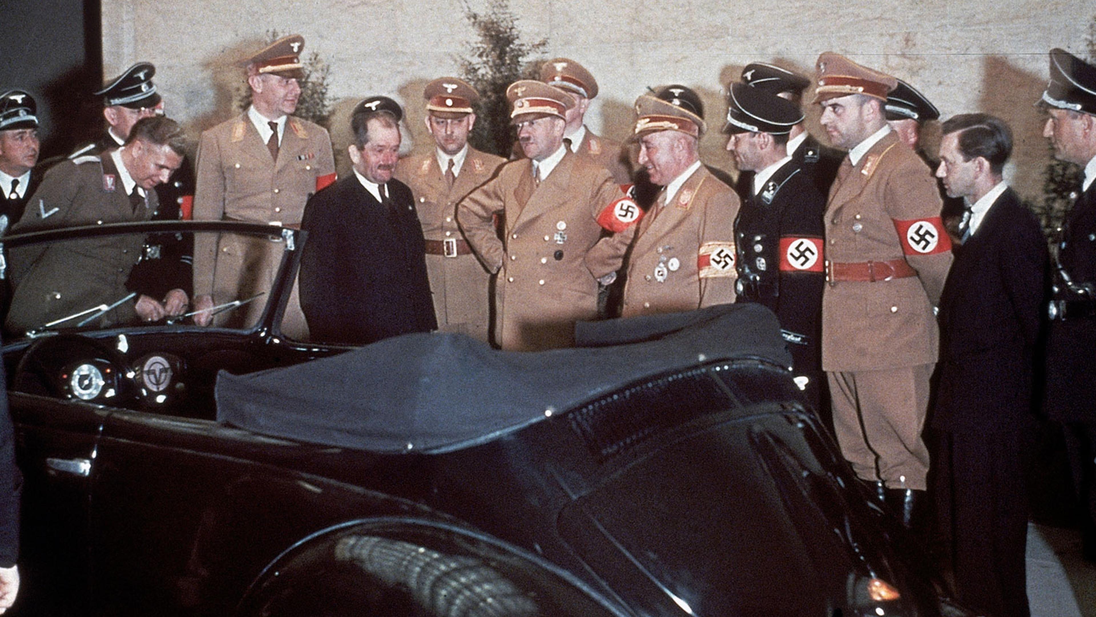 Hitler Color Adolf Hitler at 50: Color Photos From a Despot's Birthday, April 1939