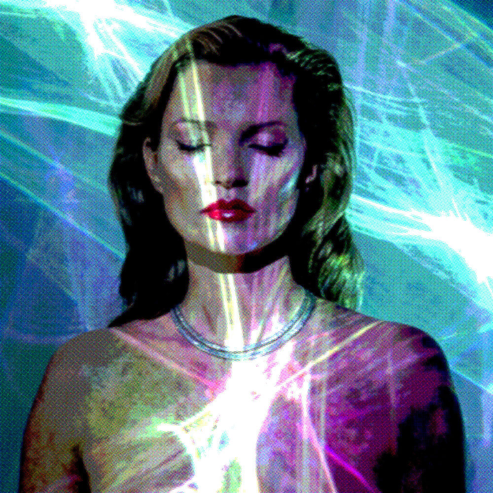 She's Light (Laser) (2013) in collaboration with Charlotte Tilbury