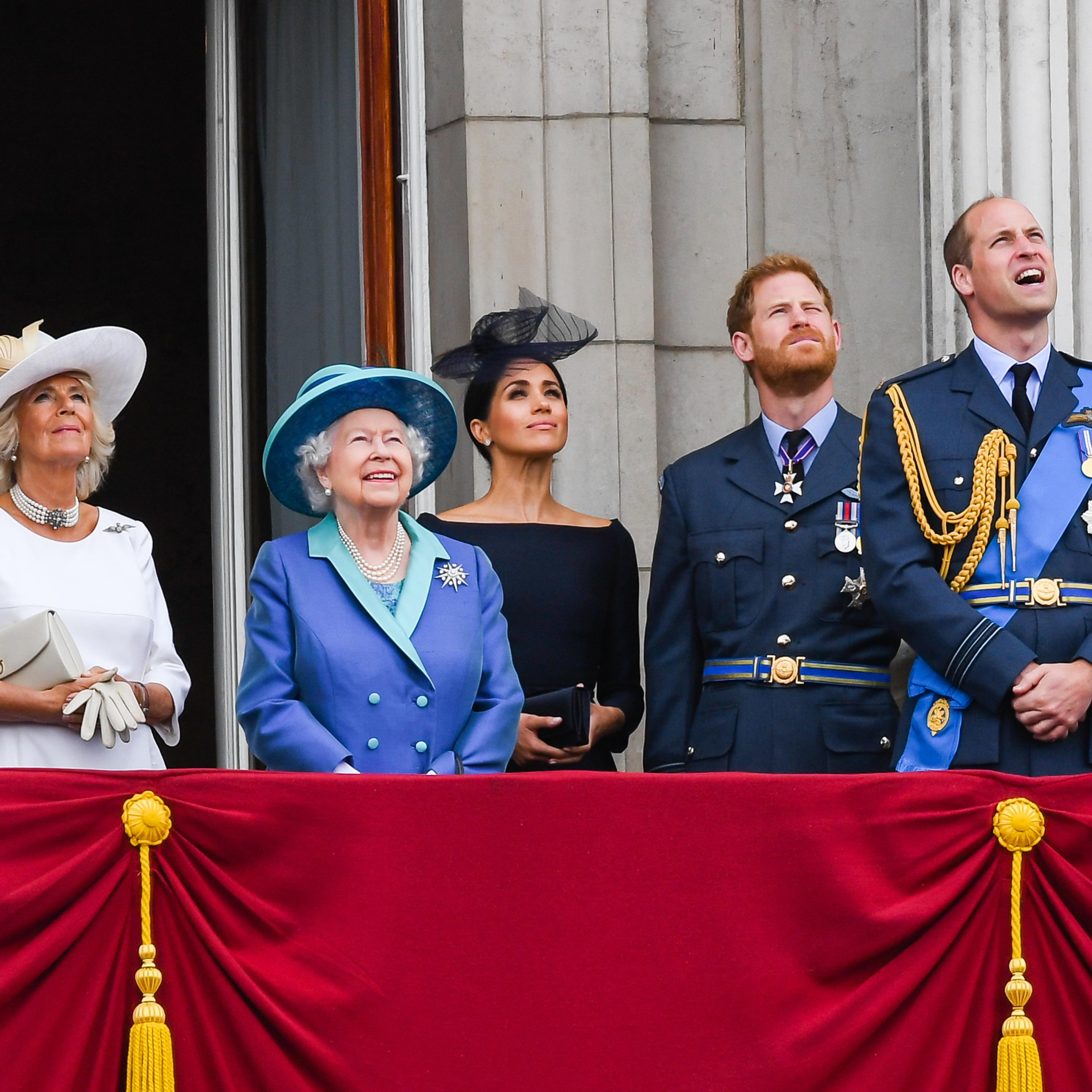 Members Of The Royal Family Attend Events To Mark The Centenary Of The RAF