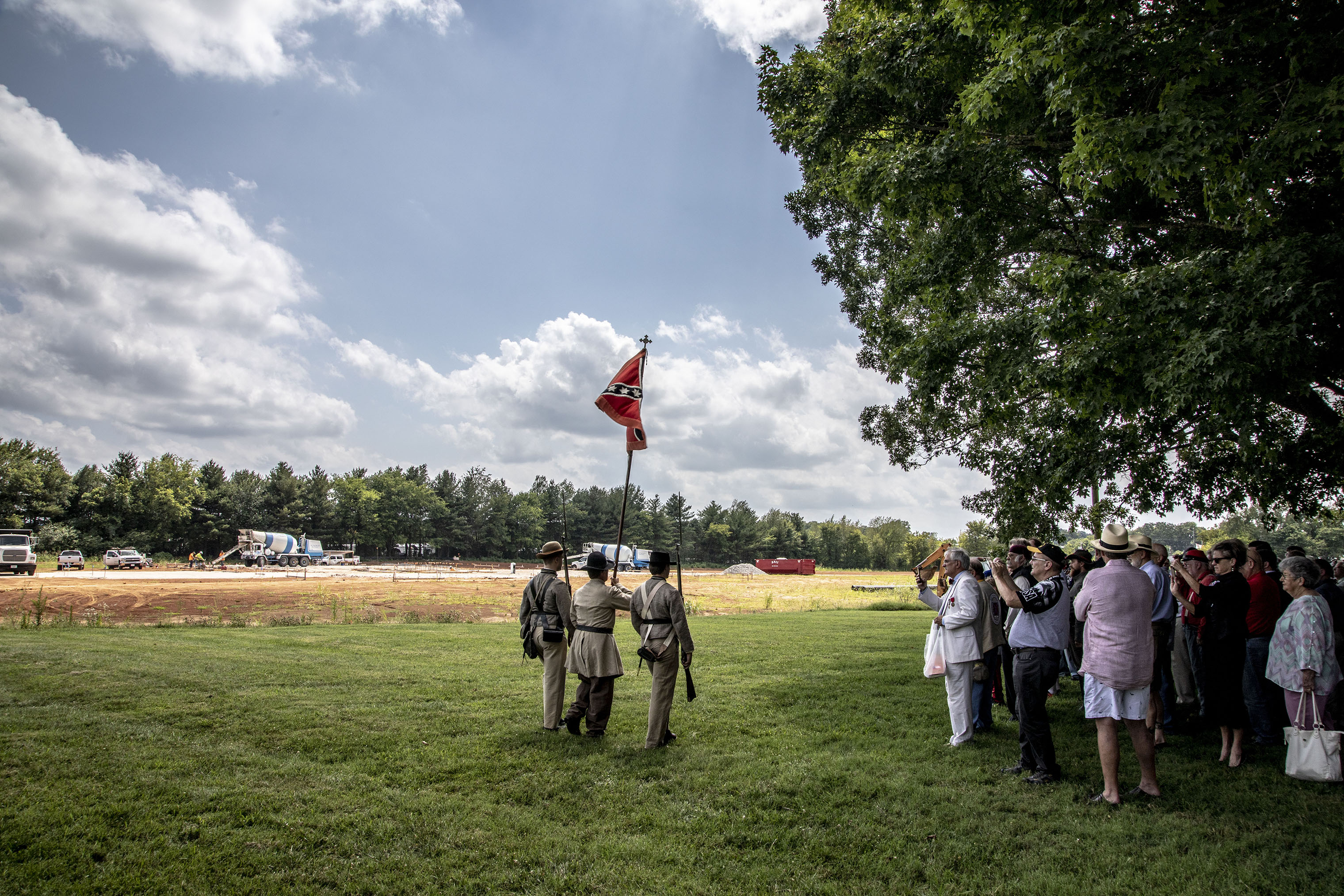 Dedication of the National  Confederate Museum in Elm Springs TN