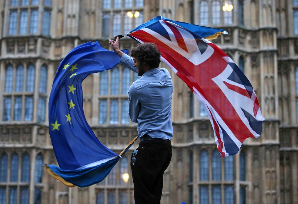 BRITAIN-EU-POLITICS-BREXIT-PROTEST