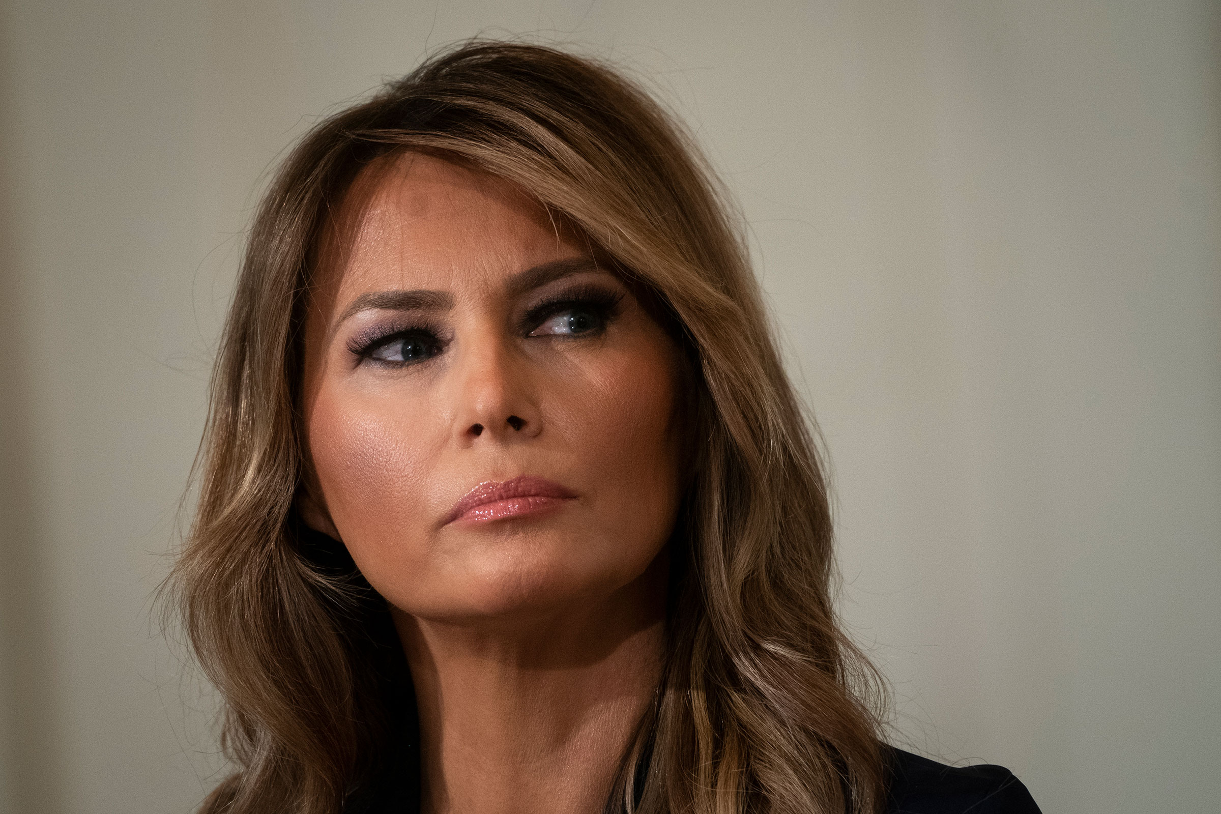 First Lady Melania Trump Attends Briefing For Indian Health System Taskforce