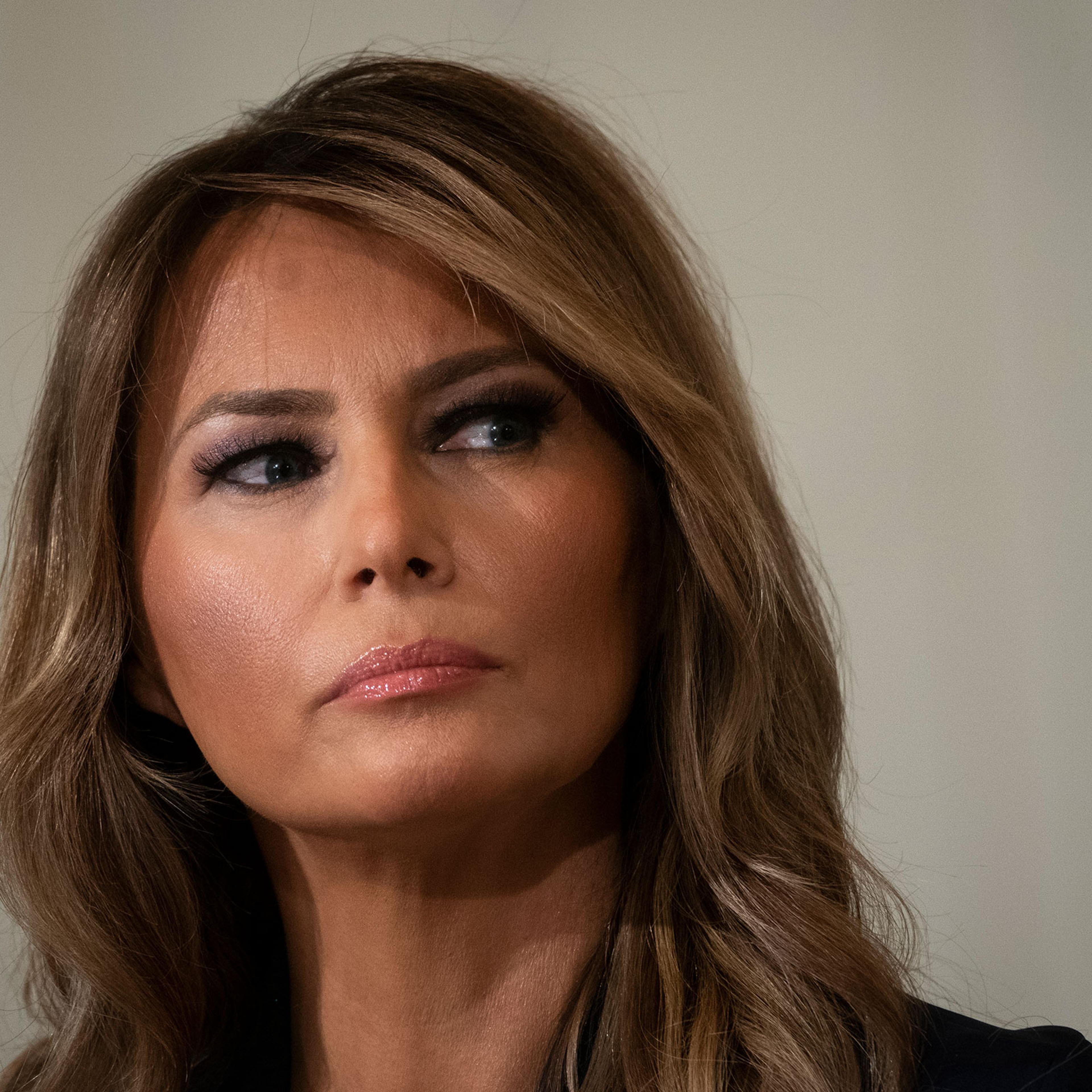 First Lady Melania Trump Attends Briefing For Indian Health System Taskforce