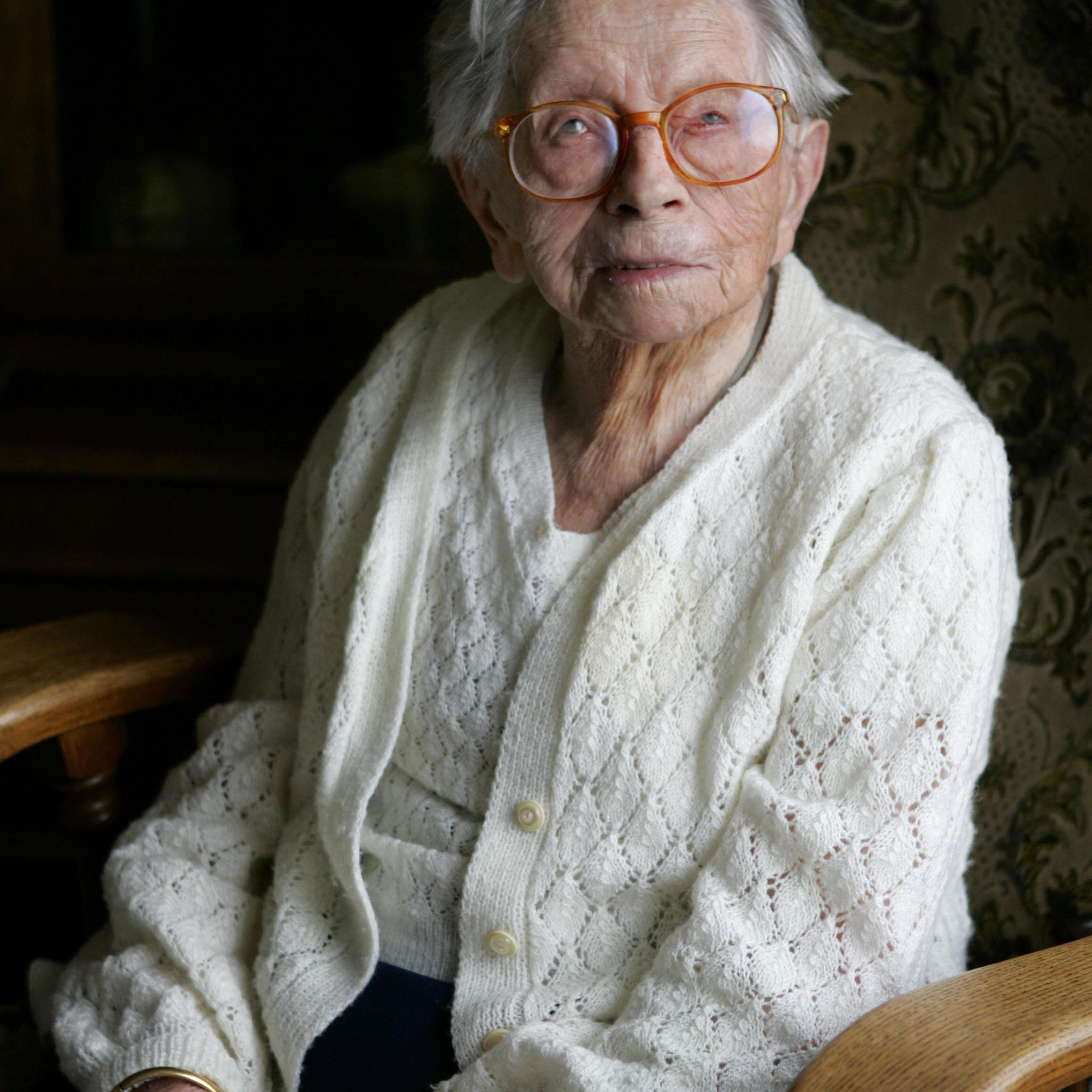 Hendrikje van Andel-Schipper, 113 years