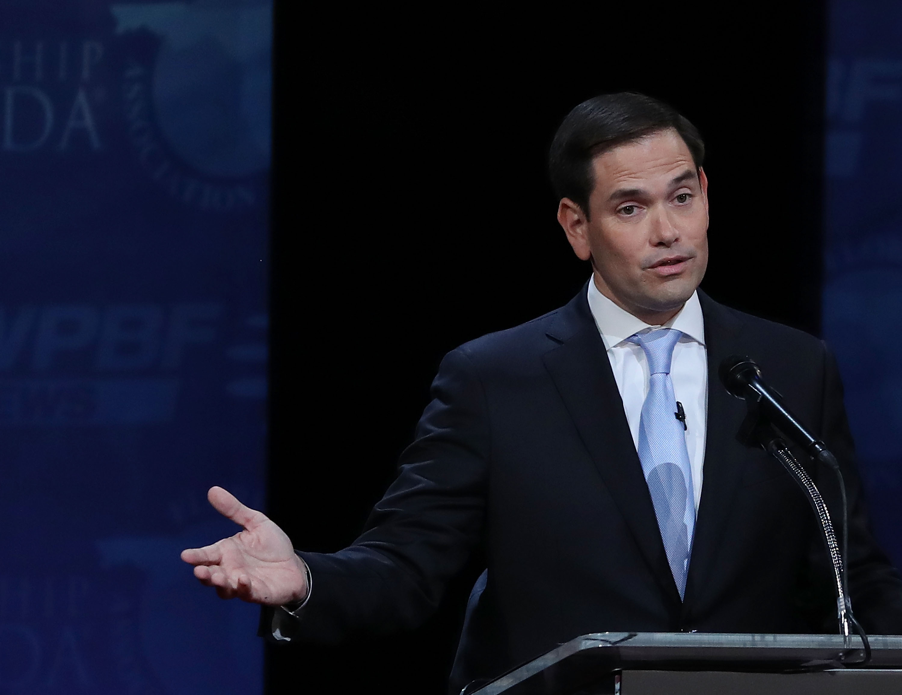 Sen. Rubio And Challenger For His Seat Rep.  Murphy  Debate At Broward College