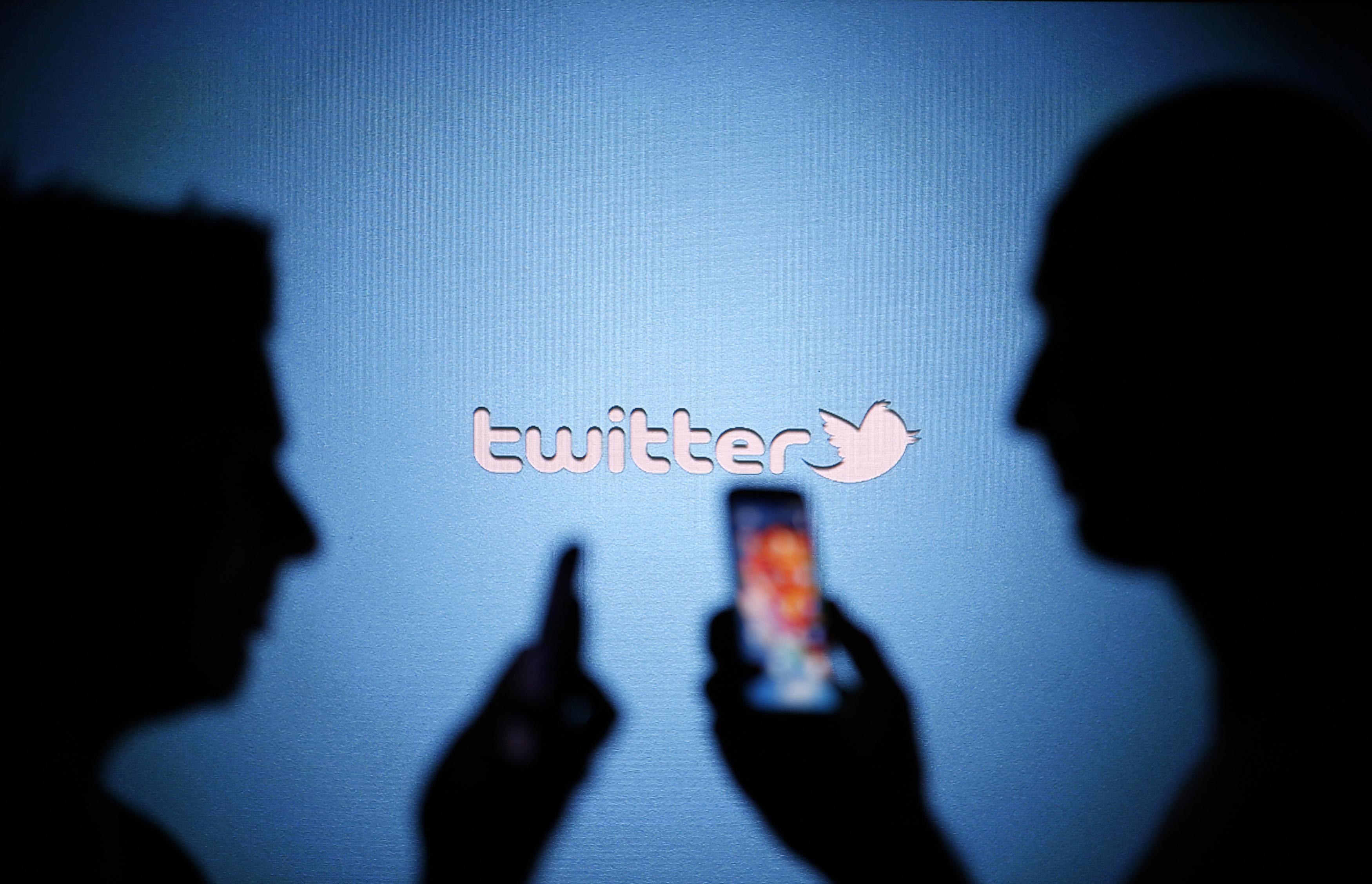 Twitter Shadow Sillhouette