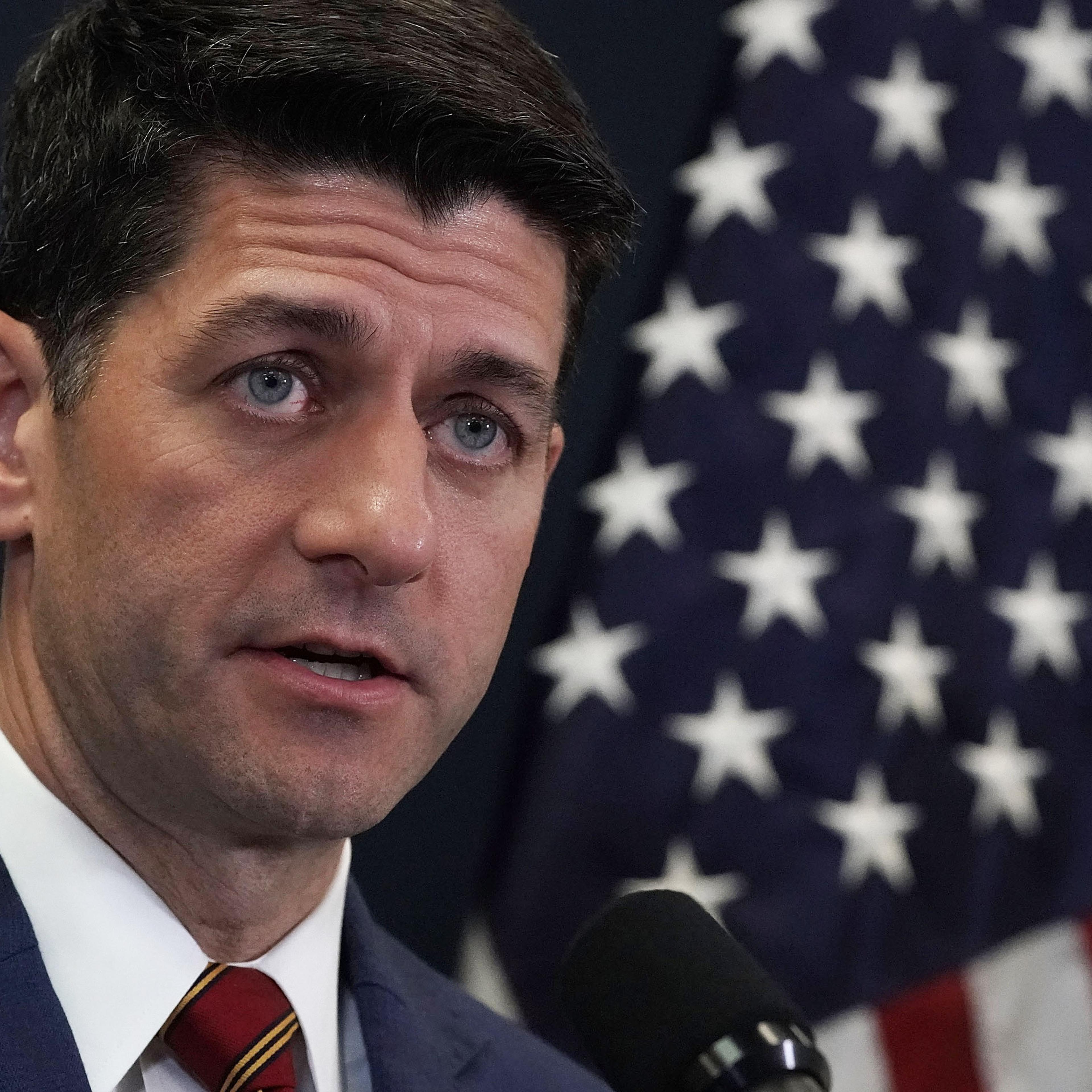 Speaker Paul Ryan And House Leadership Speak To The Media After Their Weekly Conference Meeting
