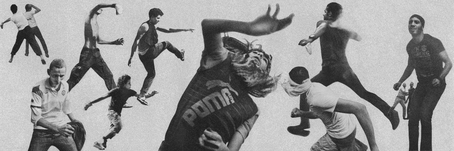 Collage of clashes in Cairo, Egypt. Photographs taken between 2011-2013.