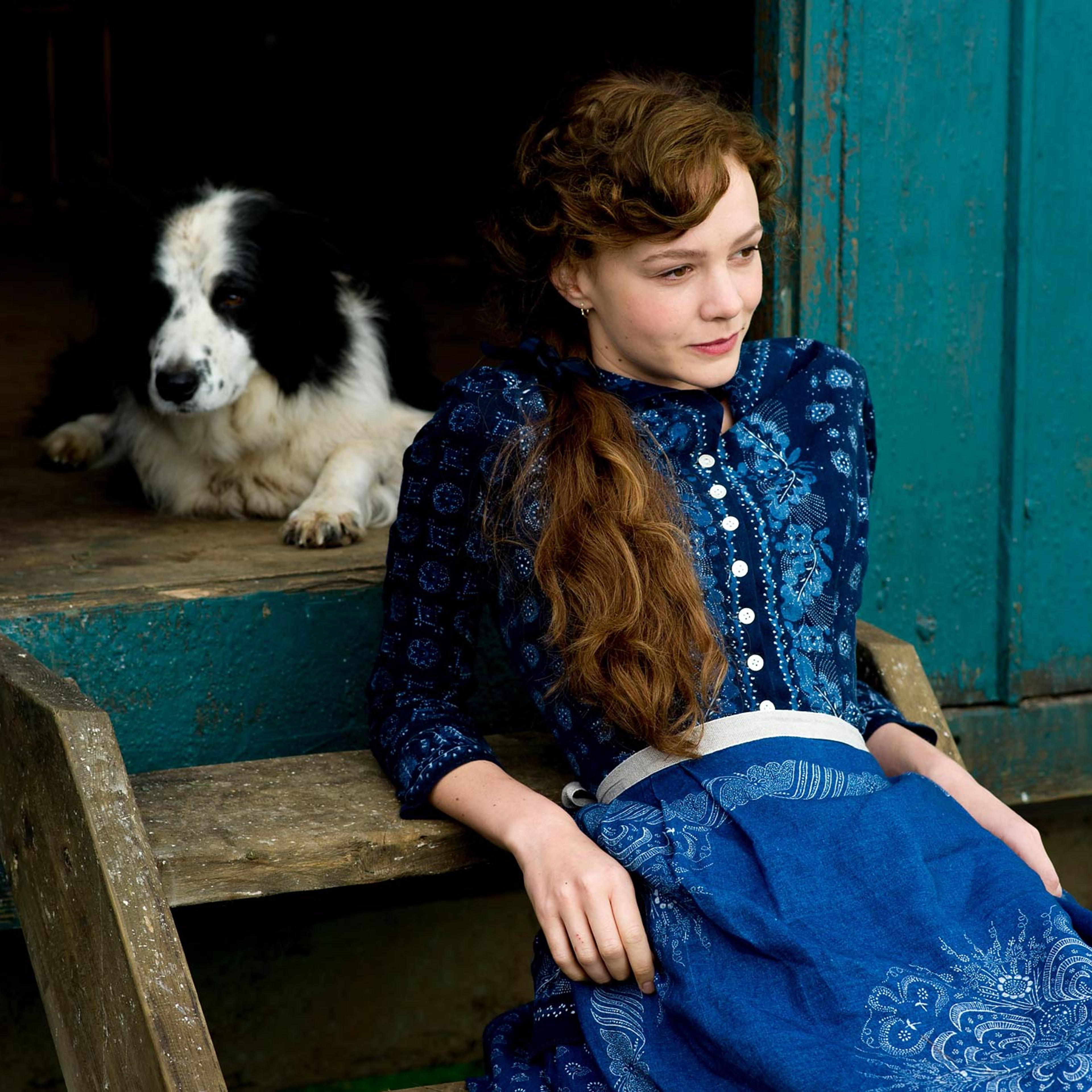 _D3S5020.NEF Carey Mulligan as "Bathsheba Everdeen" in FAR FROM THE MADDING CROWD.