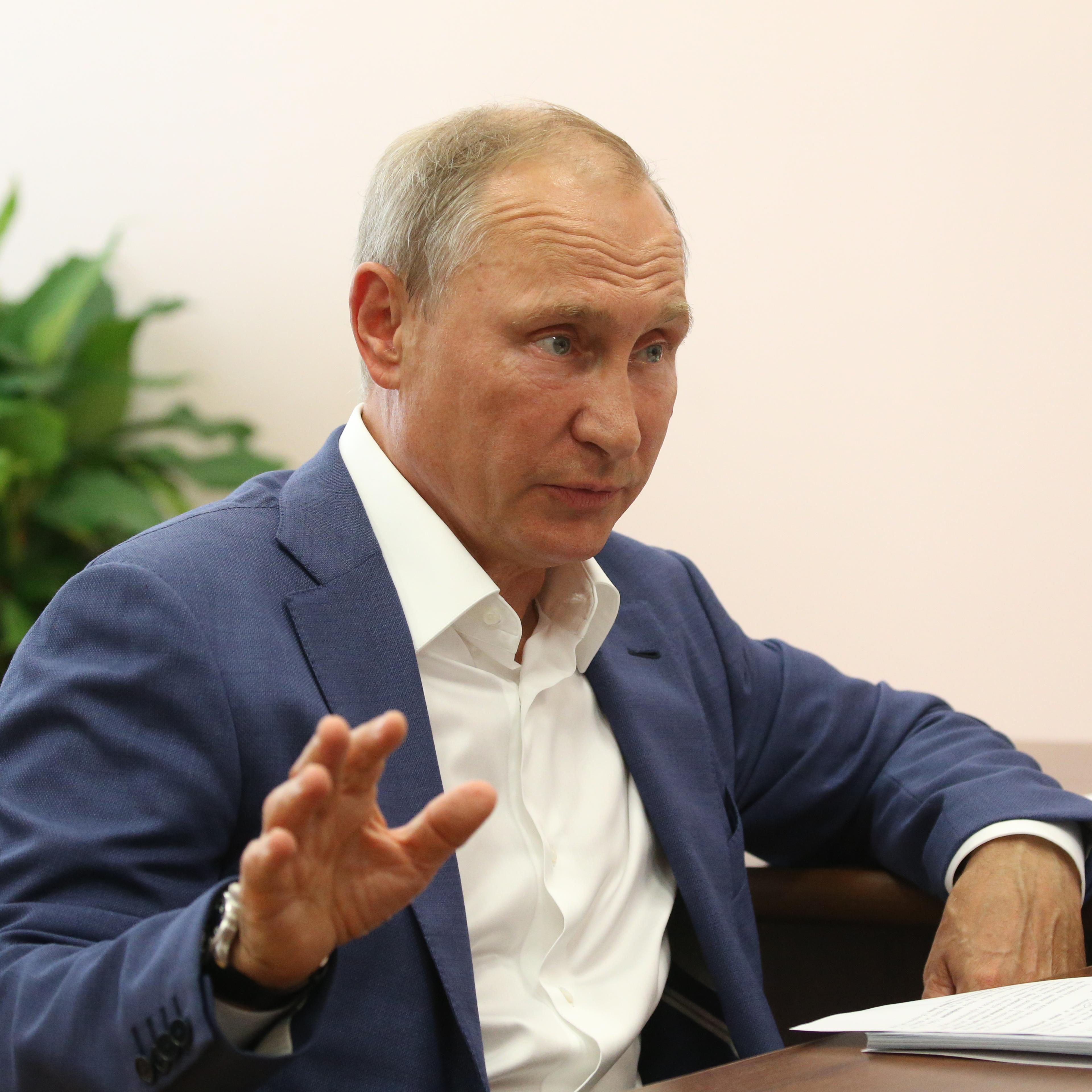 Russian President Vladimir Putin Visits Sevastopol