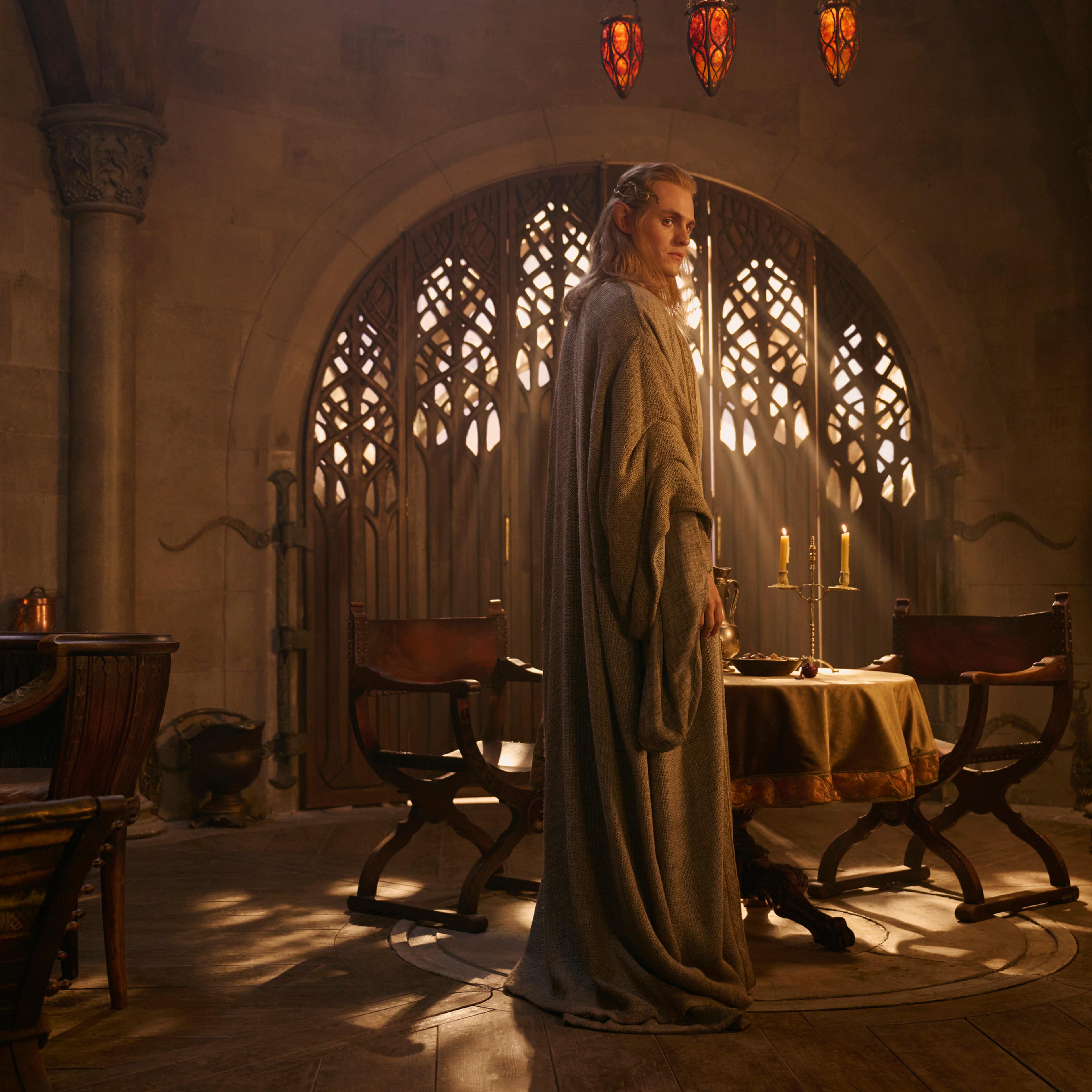 Charlie Vickers as Annatar in The Rings of Power