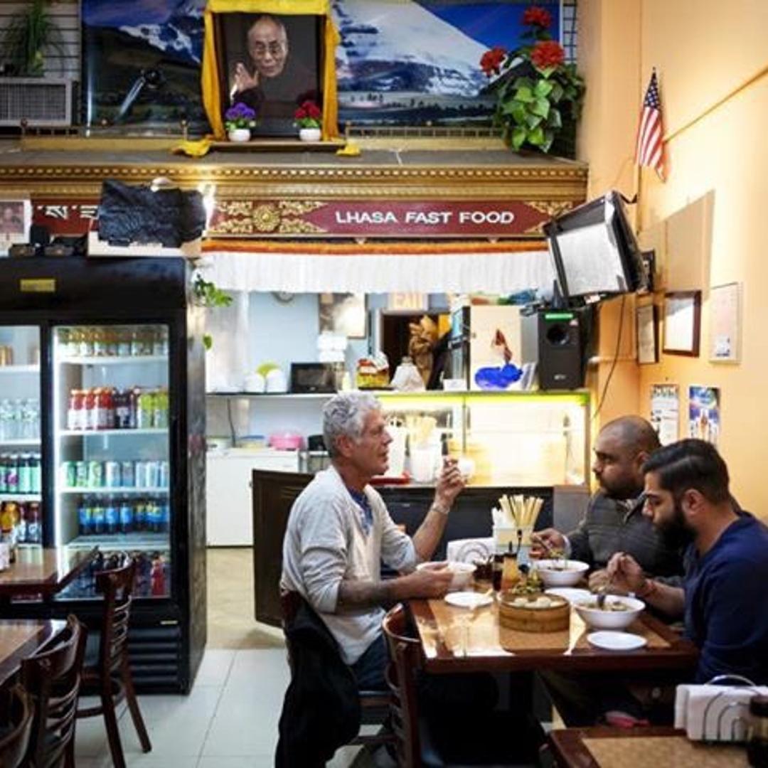 Anthony Bourdain in Queens