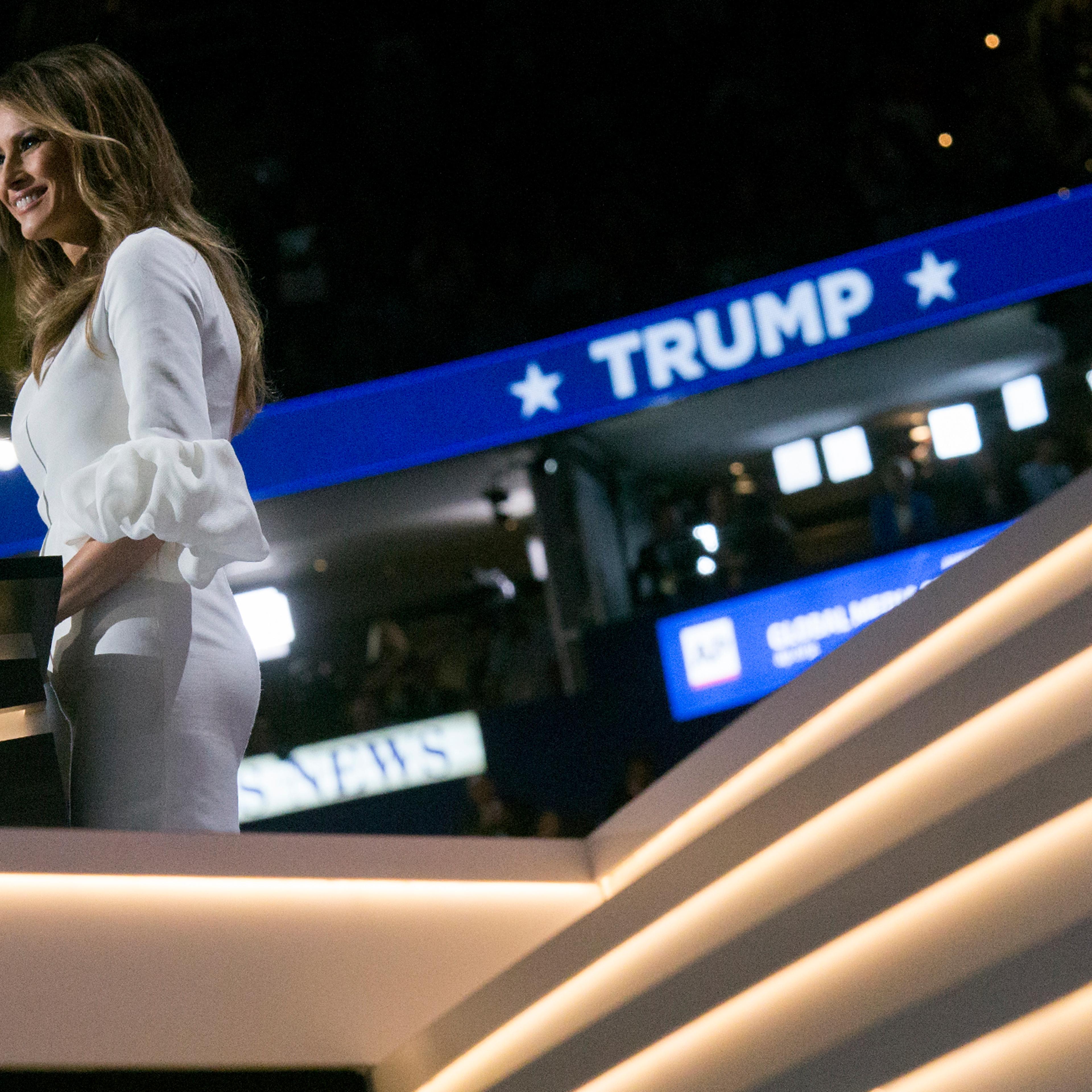 Melania Trump Speaks At Republican Convention