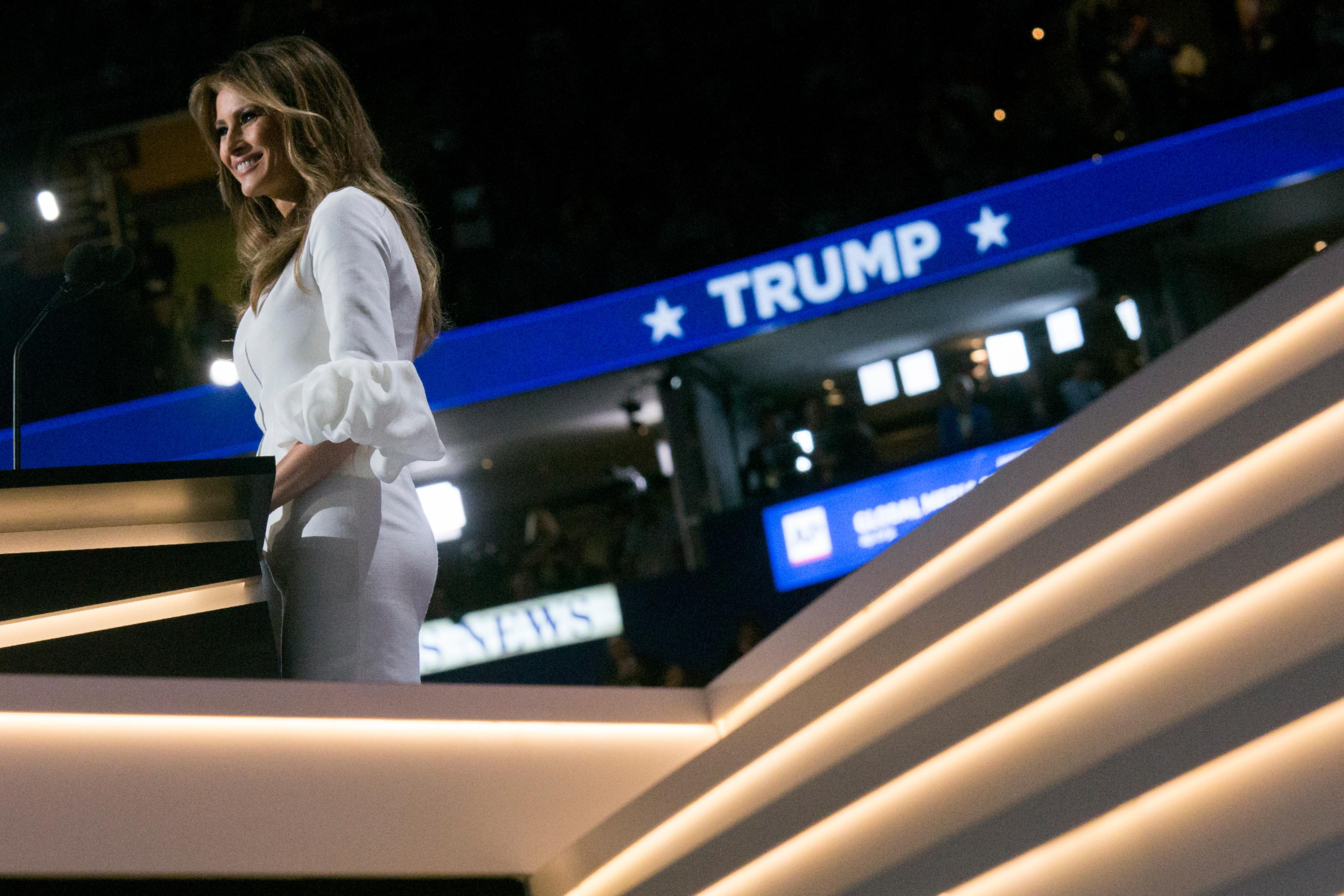 Melania Trump Speaks At Republican Convention