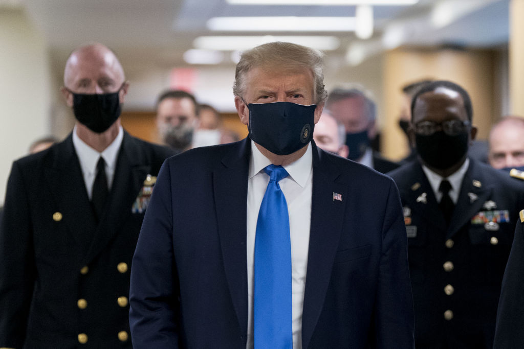 President Trump Visits Walter Reed National Military Medical Center