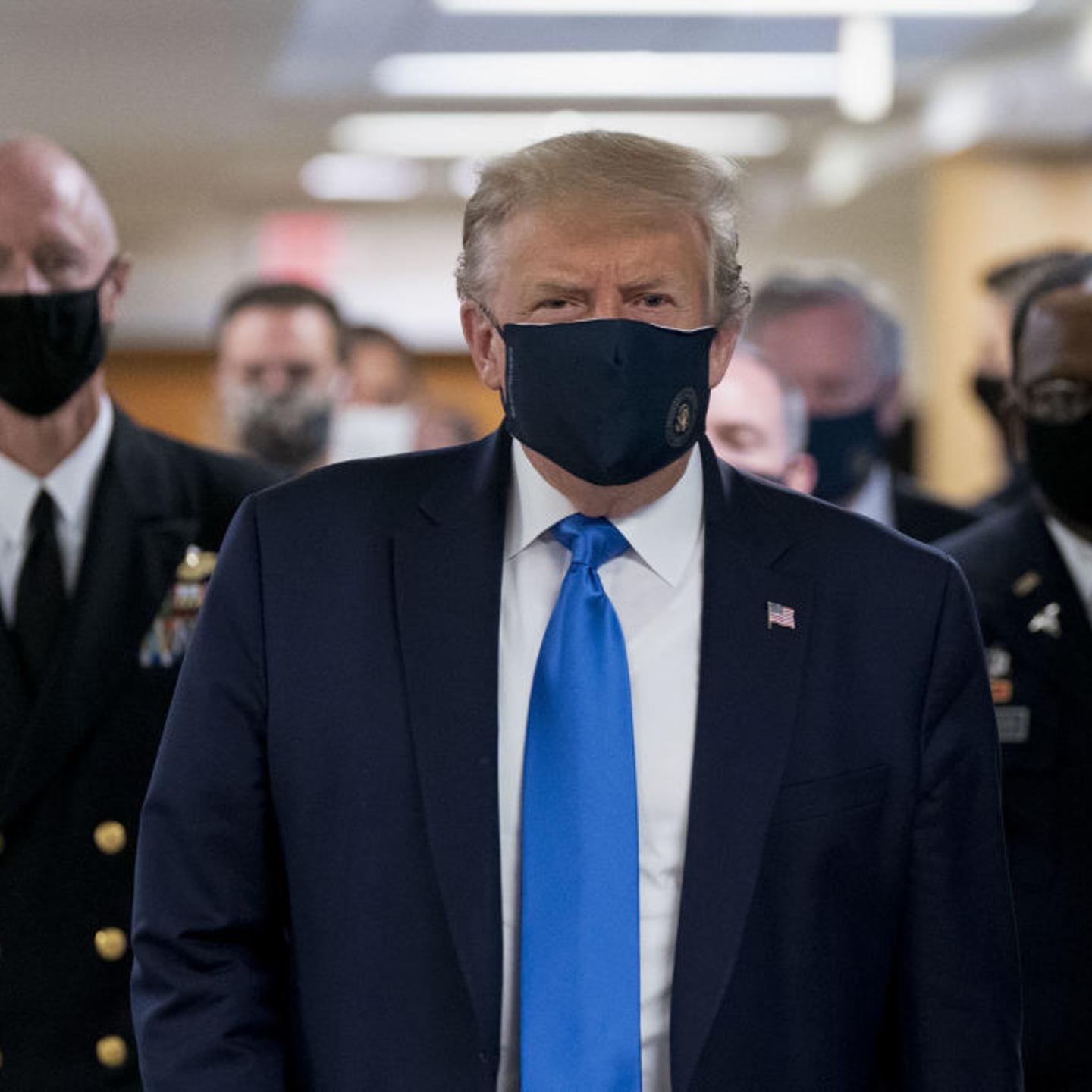 President Trump Visits Walter Reed National Military Medical Center