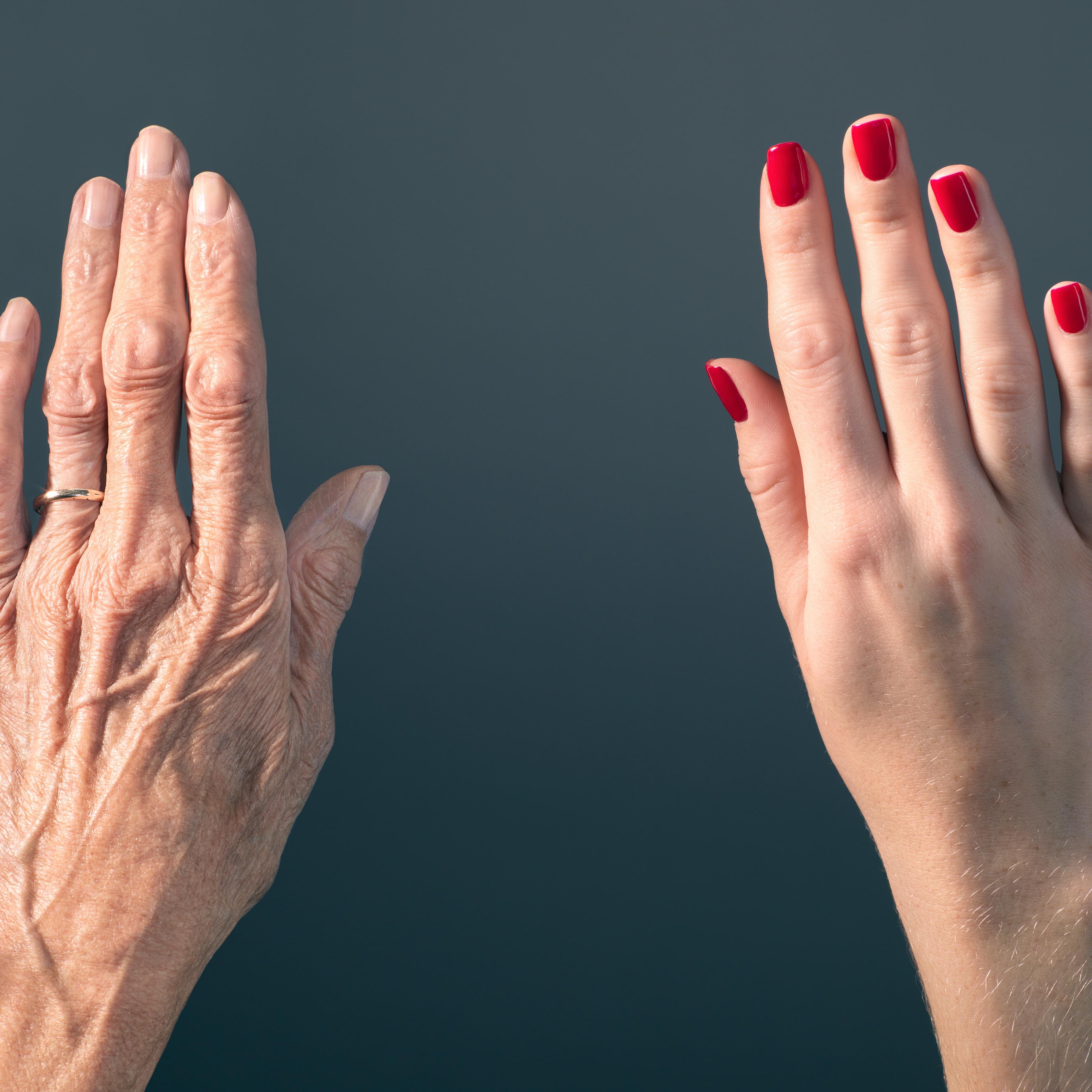 Old and young hands