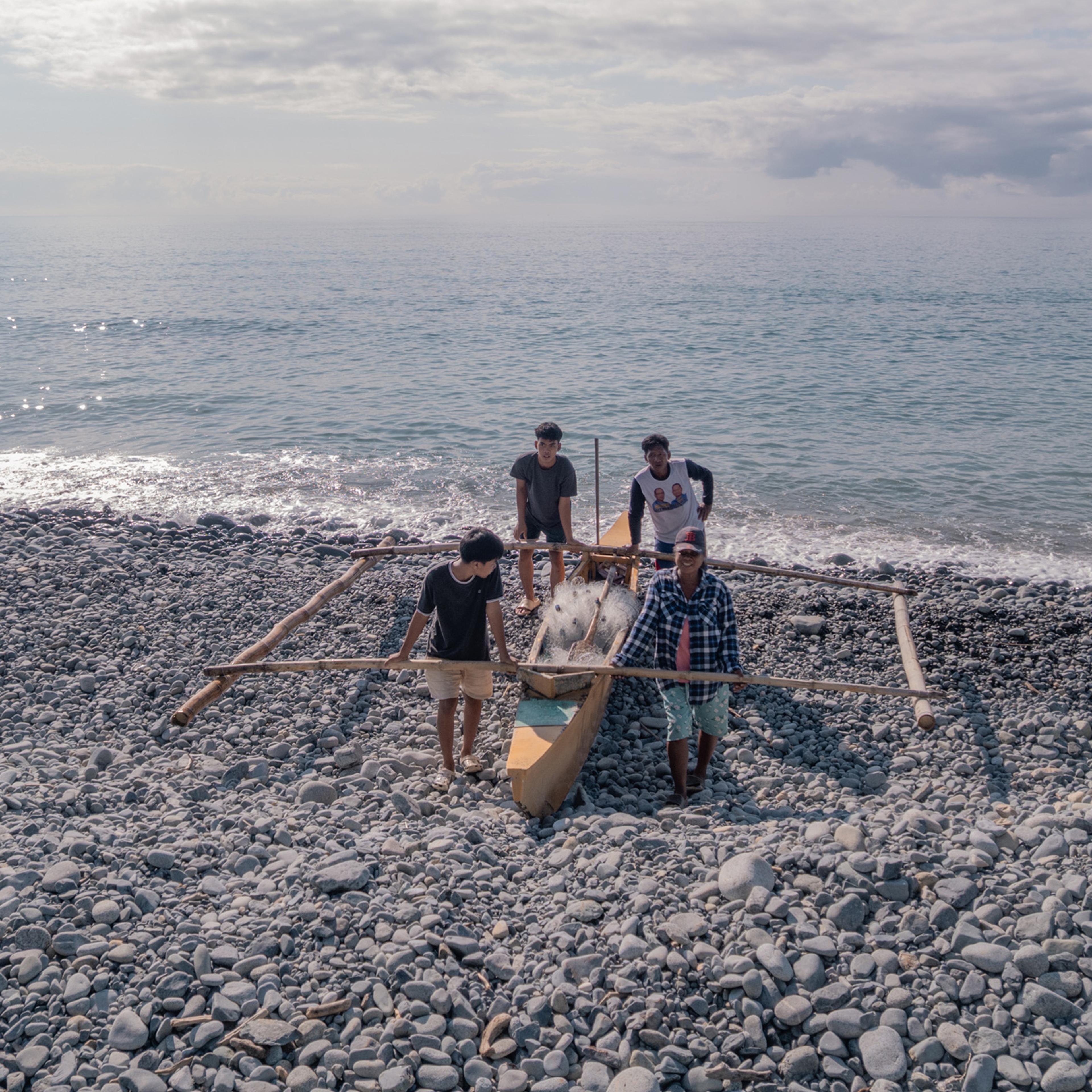 View of the Philippine Sea from Dipaculao municipality, Aurora Province, Central Luzon Region, the Philippines, March 10, 2025.