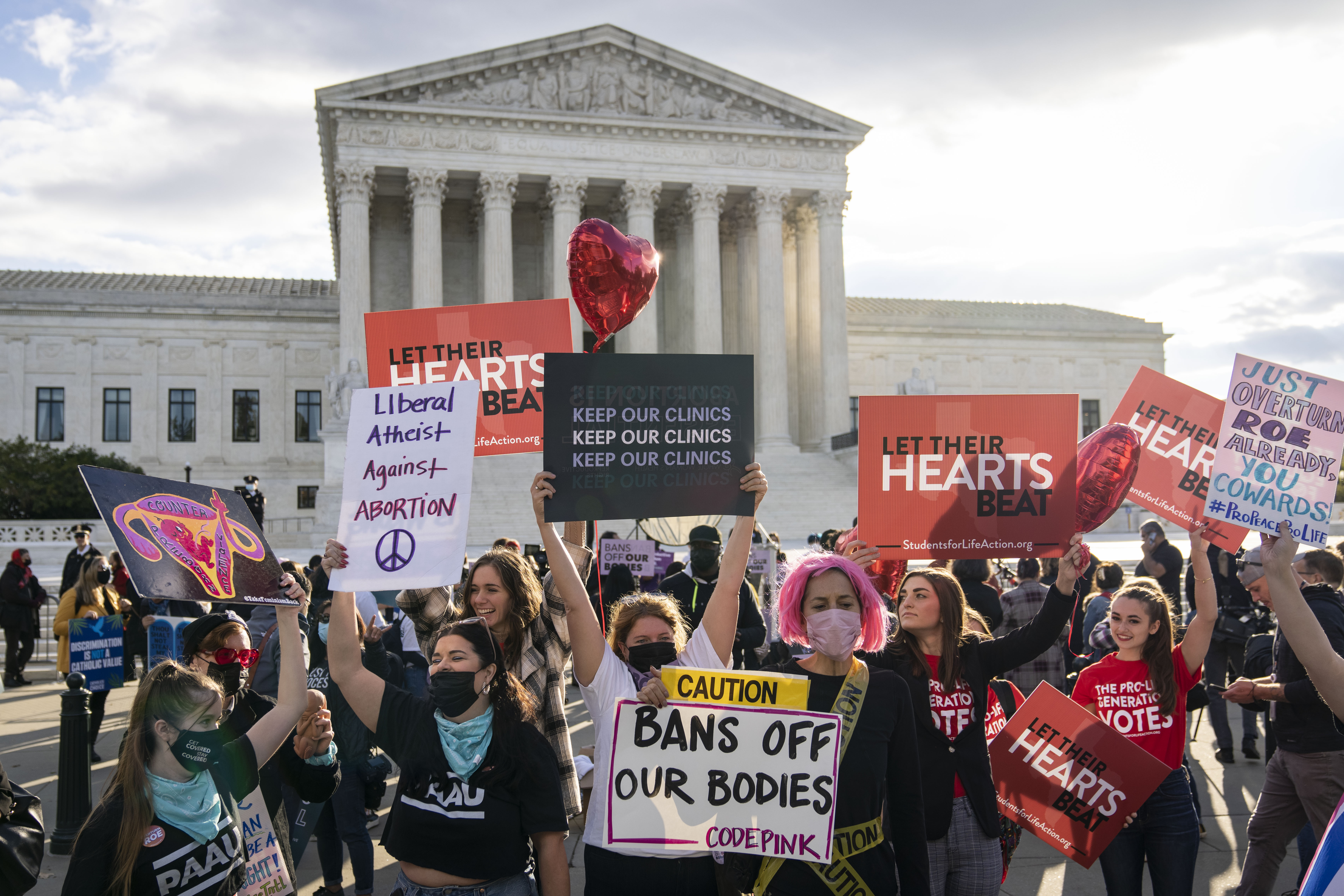 U.S. Supreme Court Hears Expedited Challenges Over Texas Abortion Ban