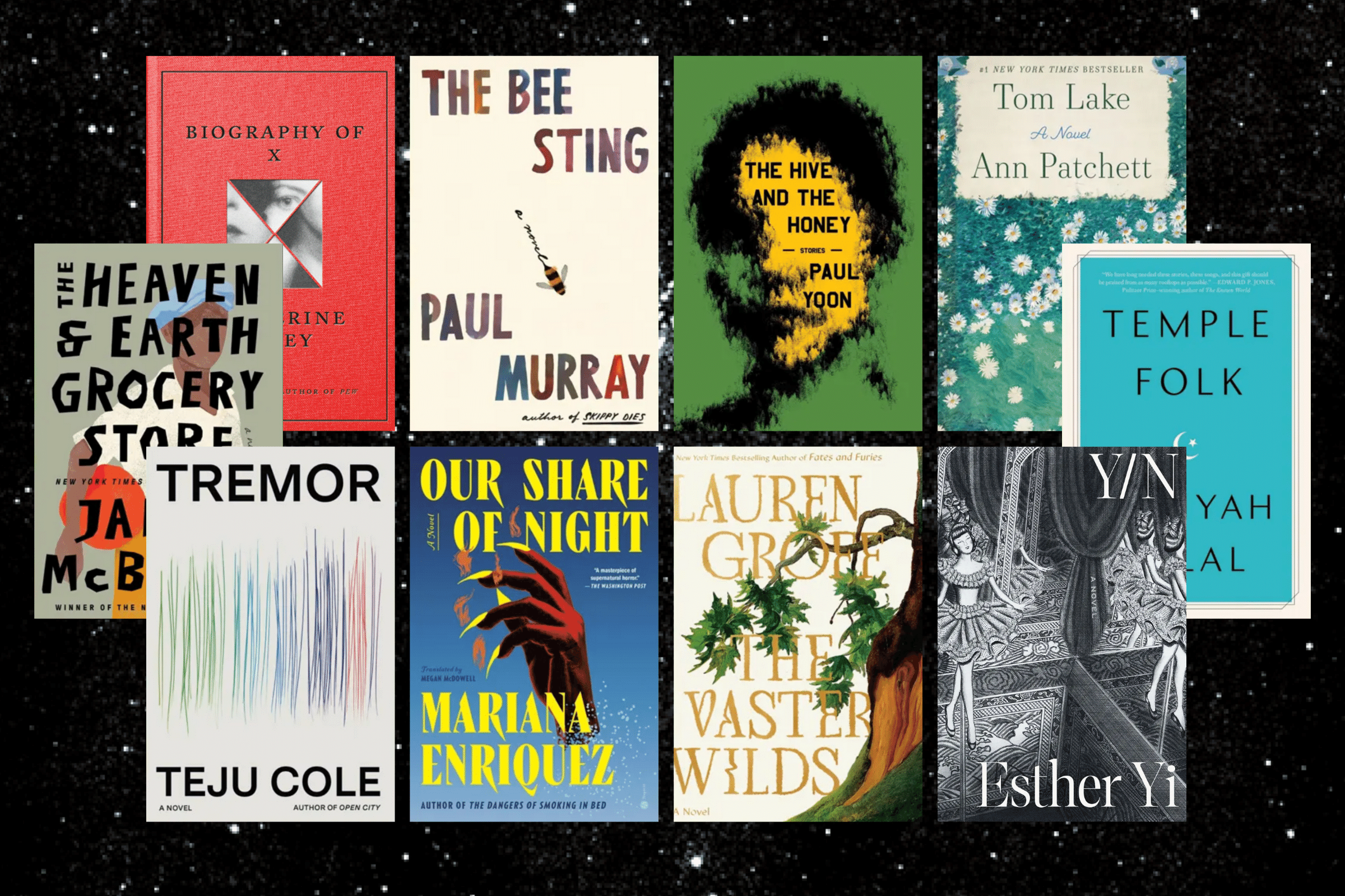 The best fiction books of the year include works by James McBride, Lauren Groff, and Esther Yi.