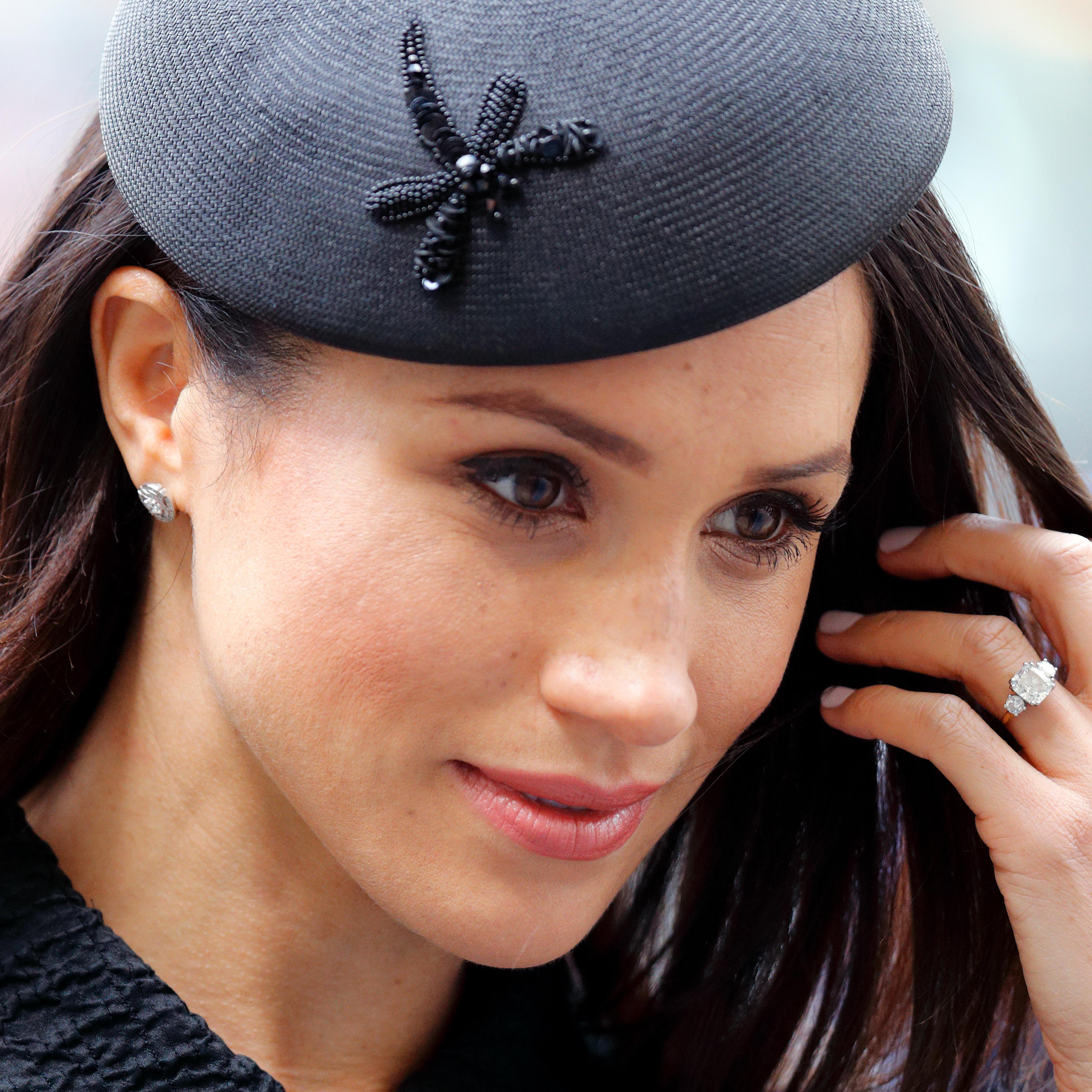 Prince Harry And Meghan Markle Attend Anzac Day Services