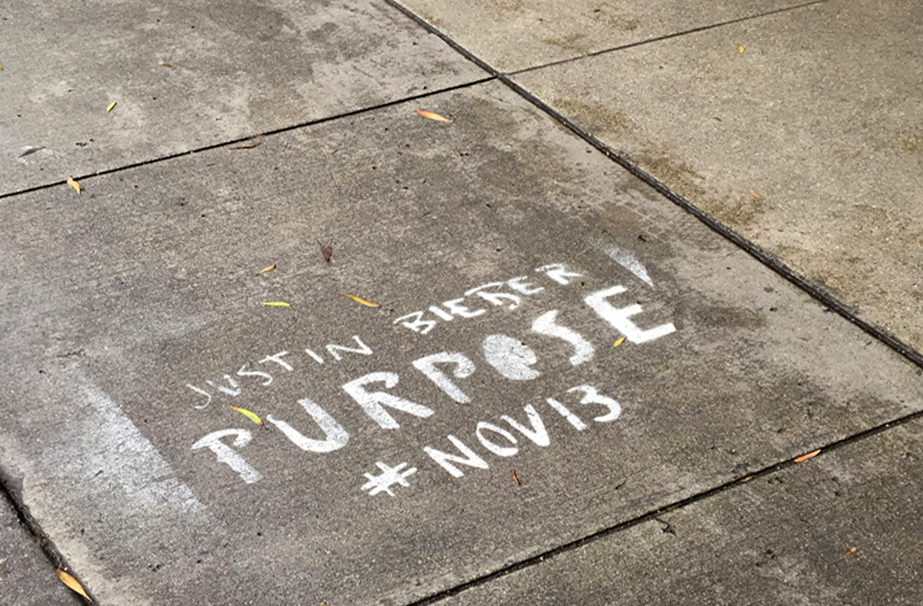 Justin Bieber Graffiti