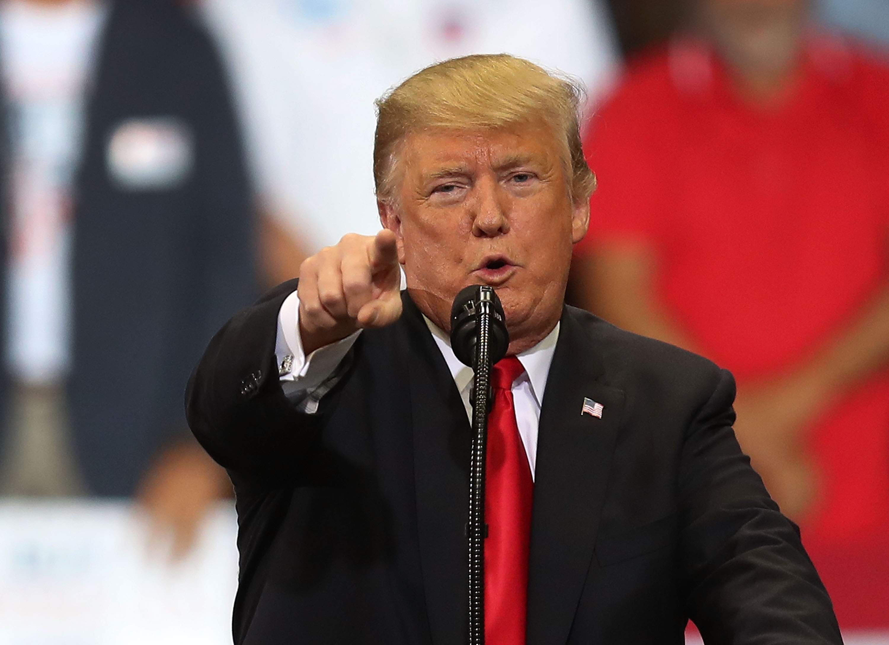 Donald Trump Hold MAGA Campaign Rally In Southwest Florida