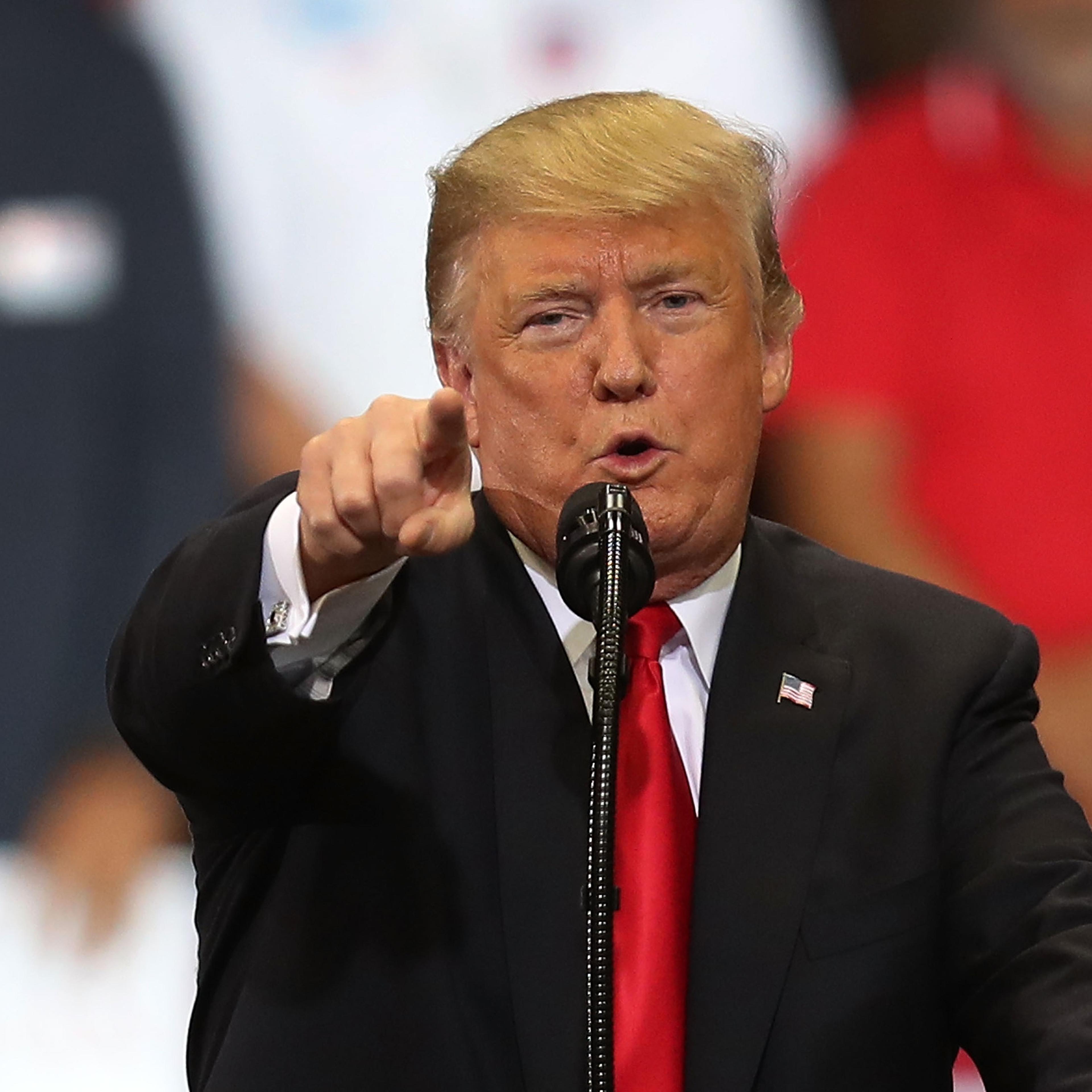 Donald Trump Hold MAGA Campaign Rally In Southwest Florida