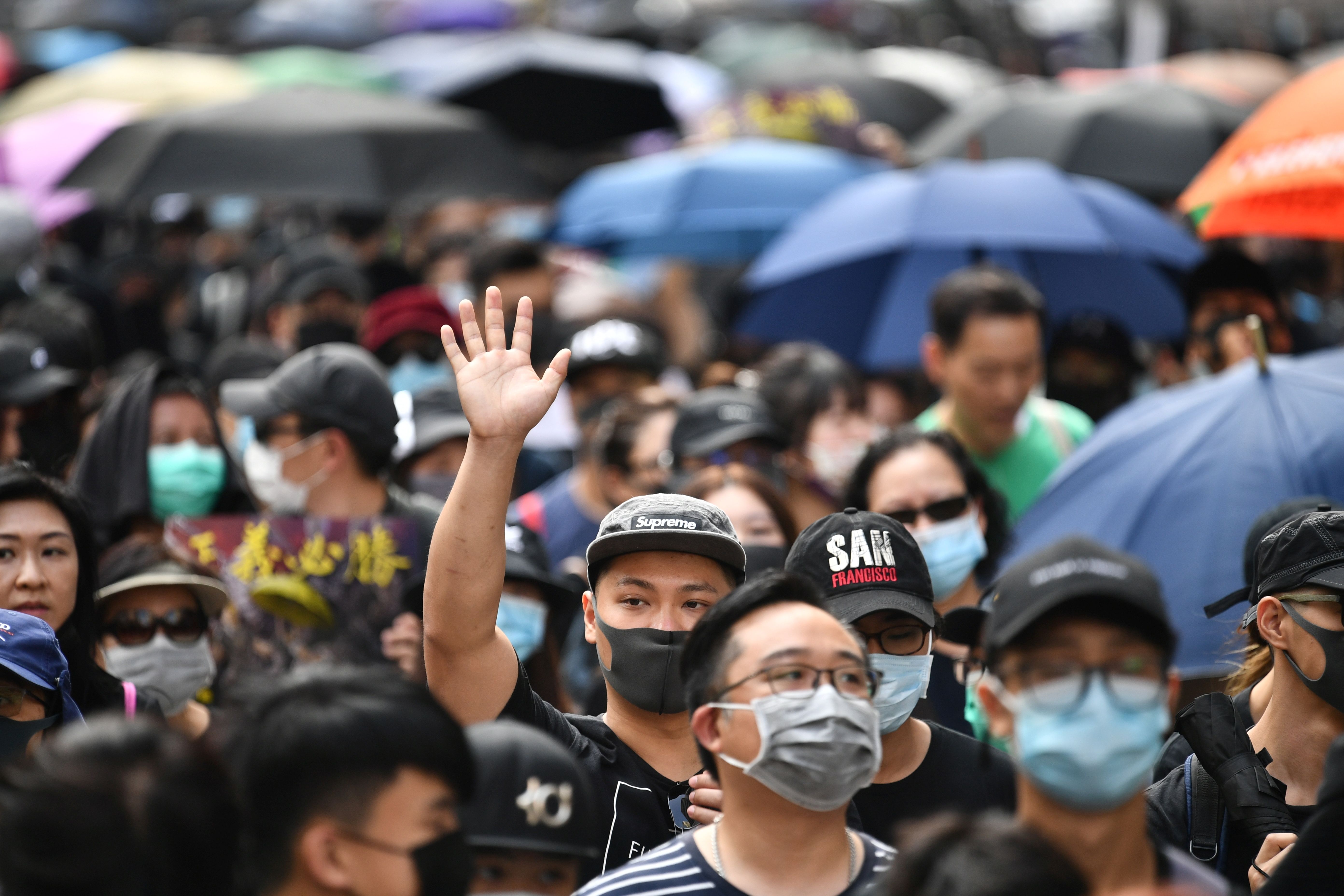 HONG KONG-CHINA-POLITICS-CRIME-UNREST