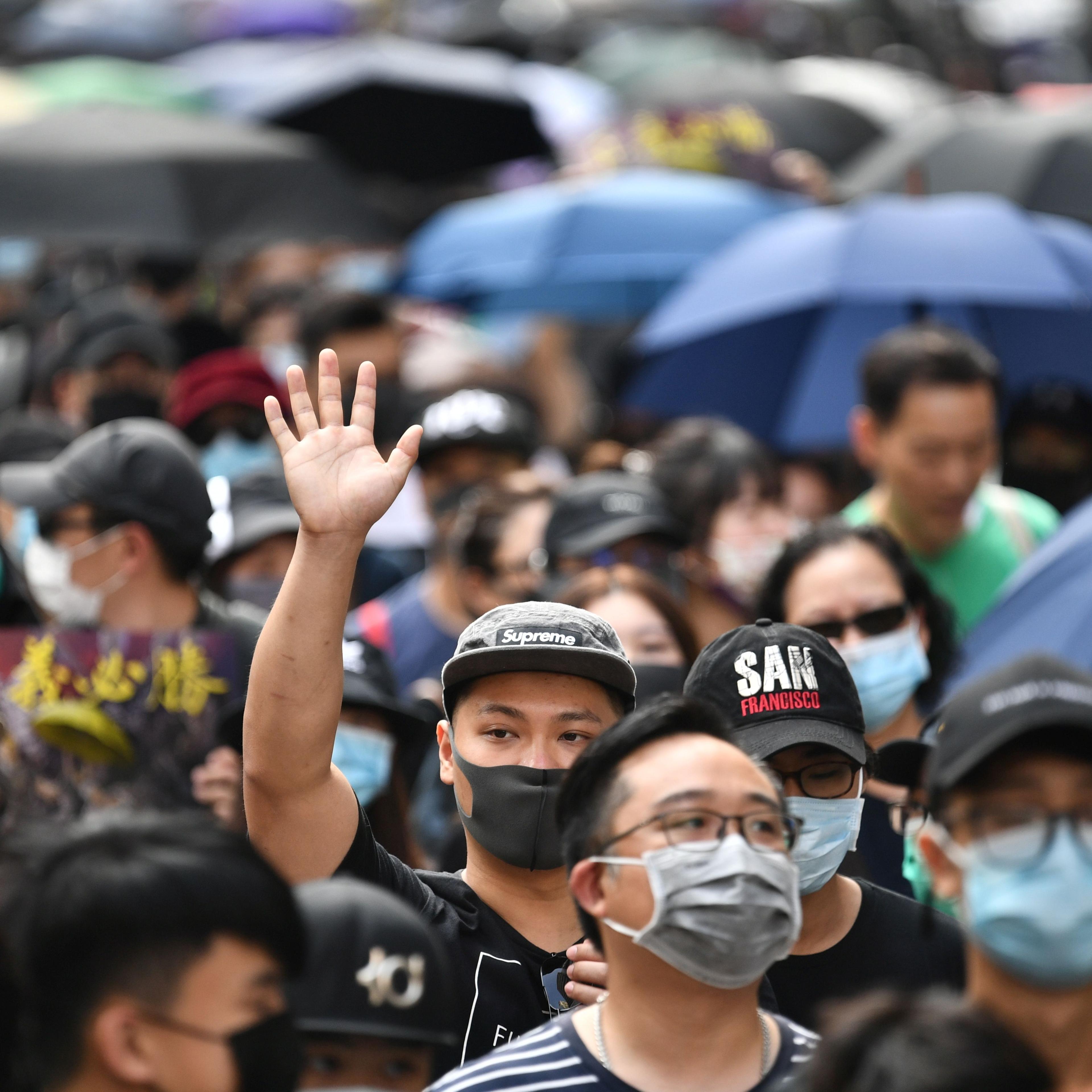 HONG KONG-CHINA-POLITICS-CRIME-UNREST