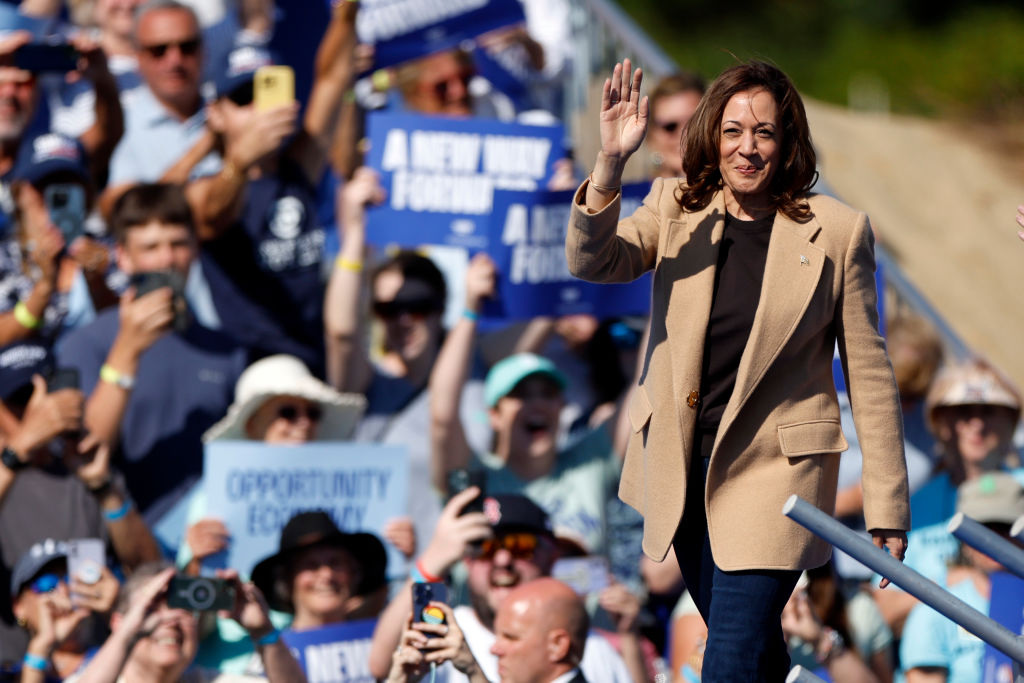 Harris unveils small business tax plan at New Hampshire campaign stop