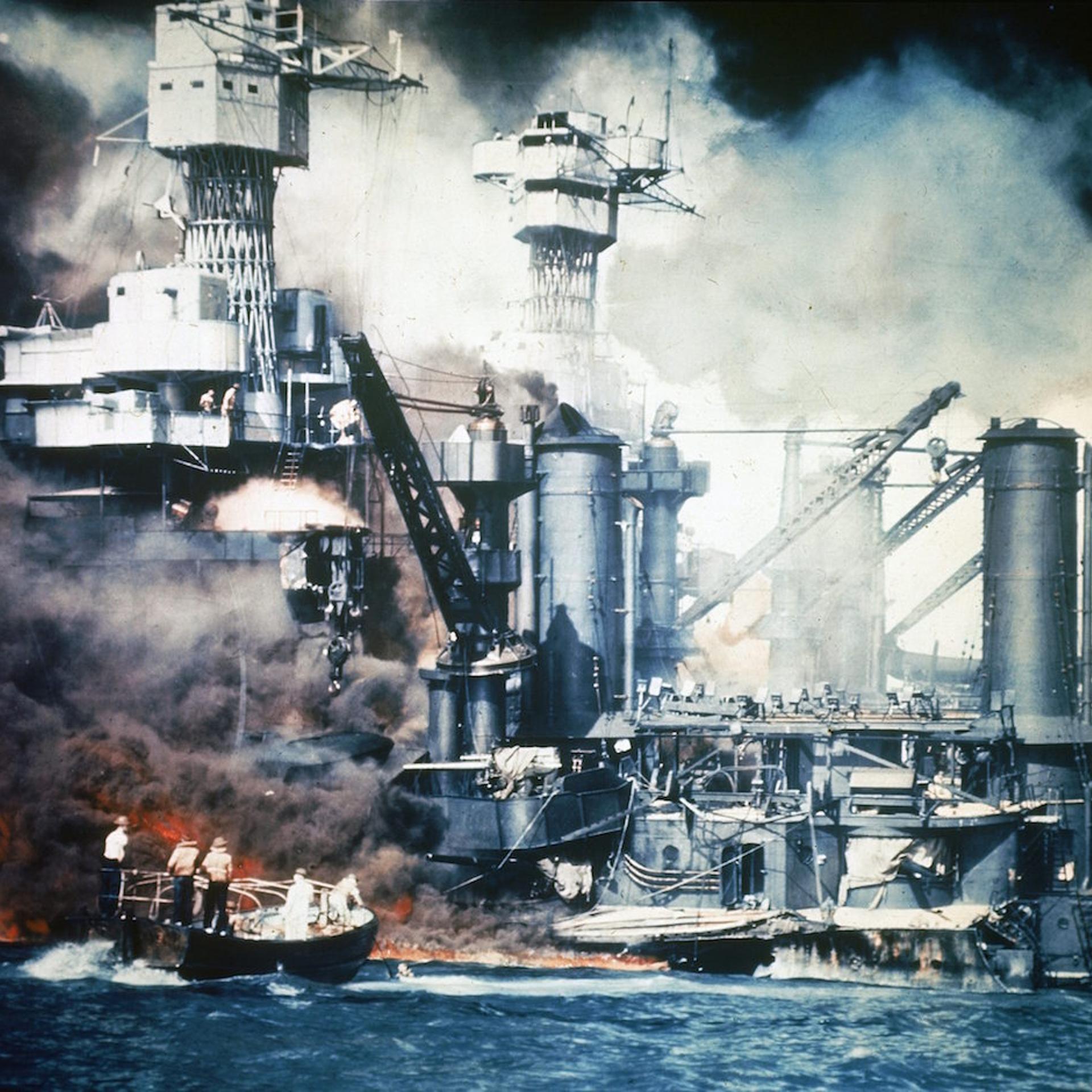Japanese attack on Pearl Harbour; 7th December 1941