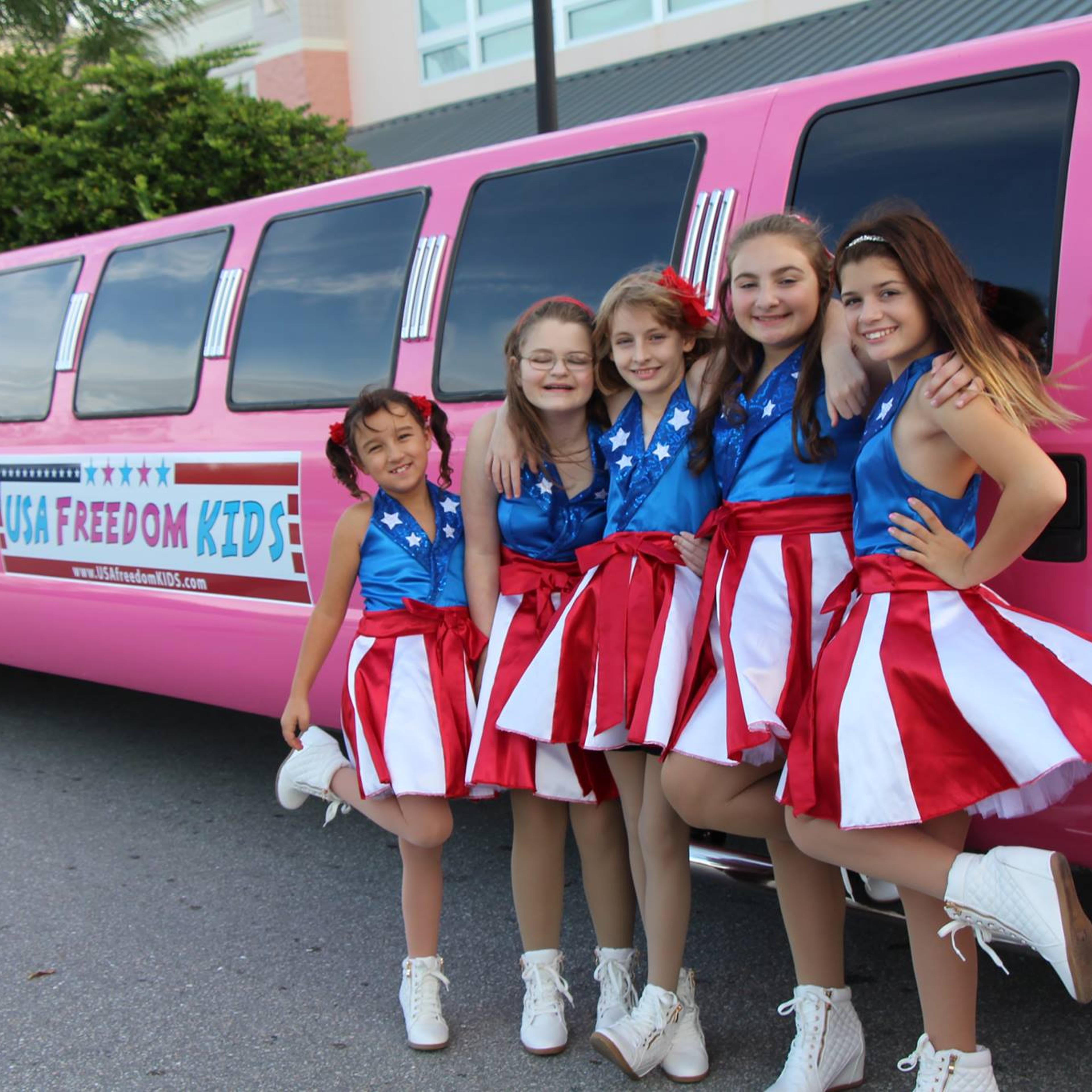 The "USA Freedom Kids" is a girl group based in Florida. They performed for Donald Trump at the Republican presidential frontrunner's rally on Jan. 13.
