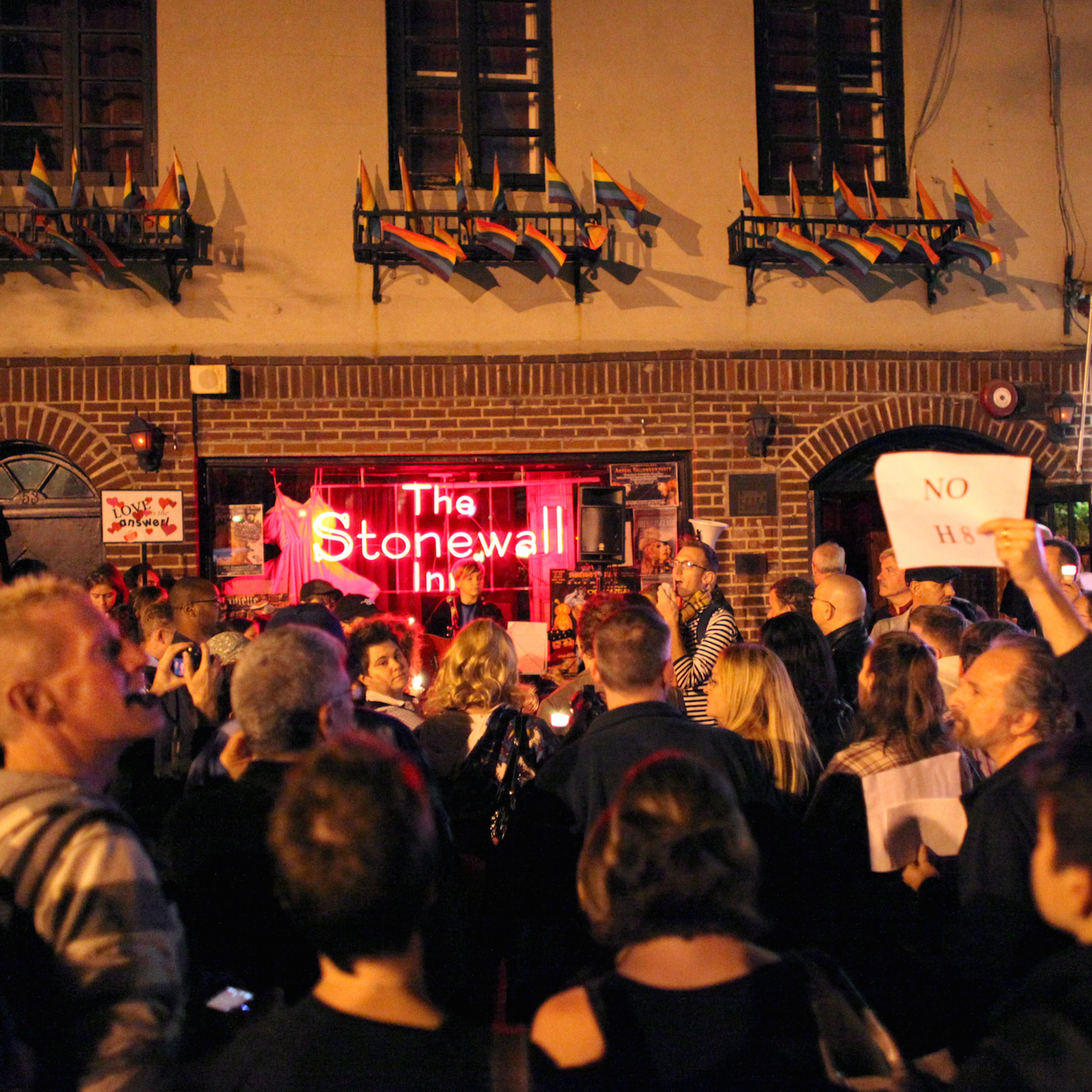 Gay Activists Organize "Take Back The Night" March